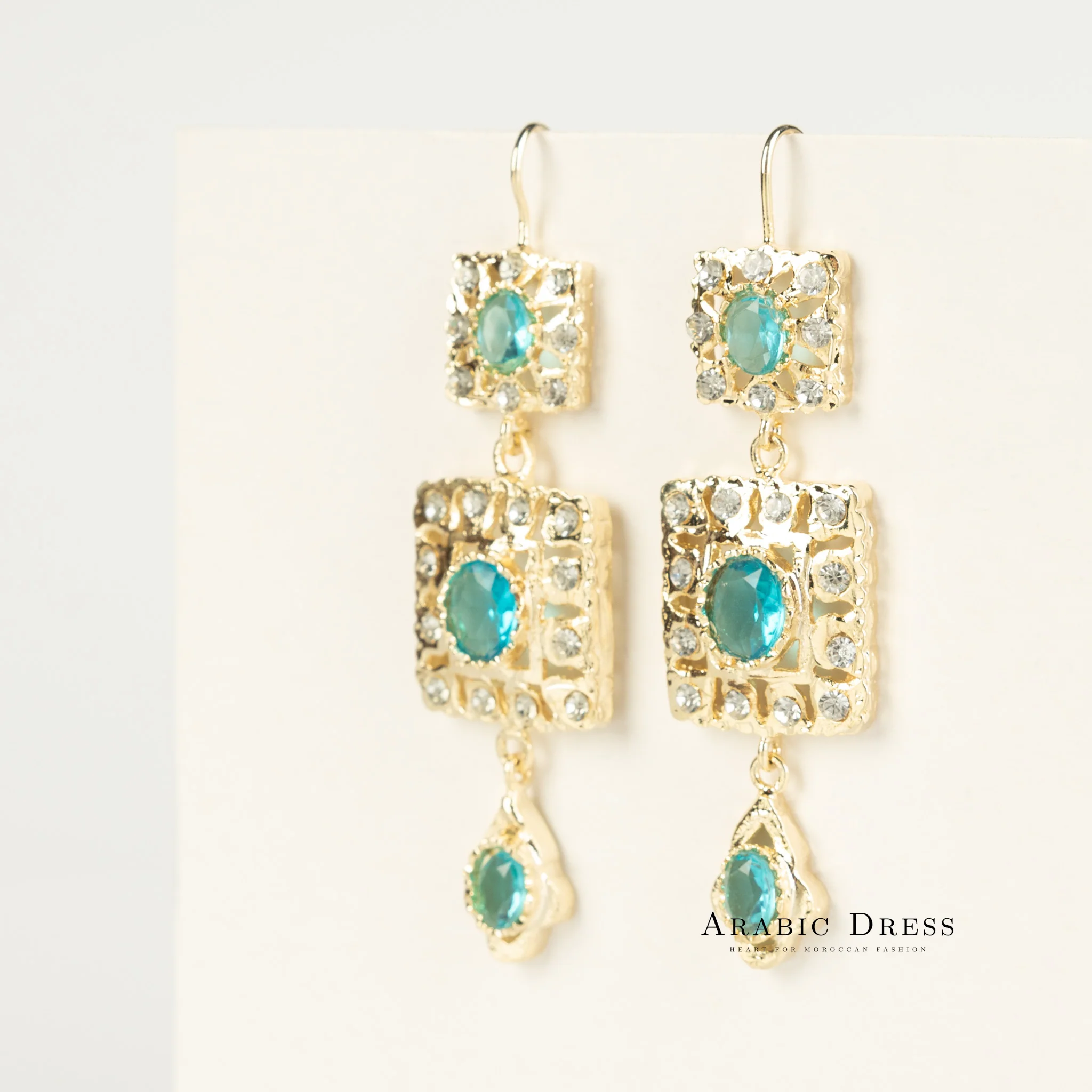 Lightblue  Nisa necklace set - Image 4