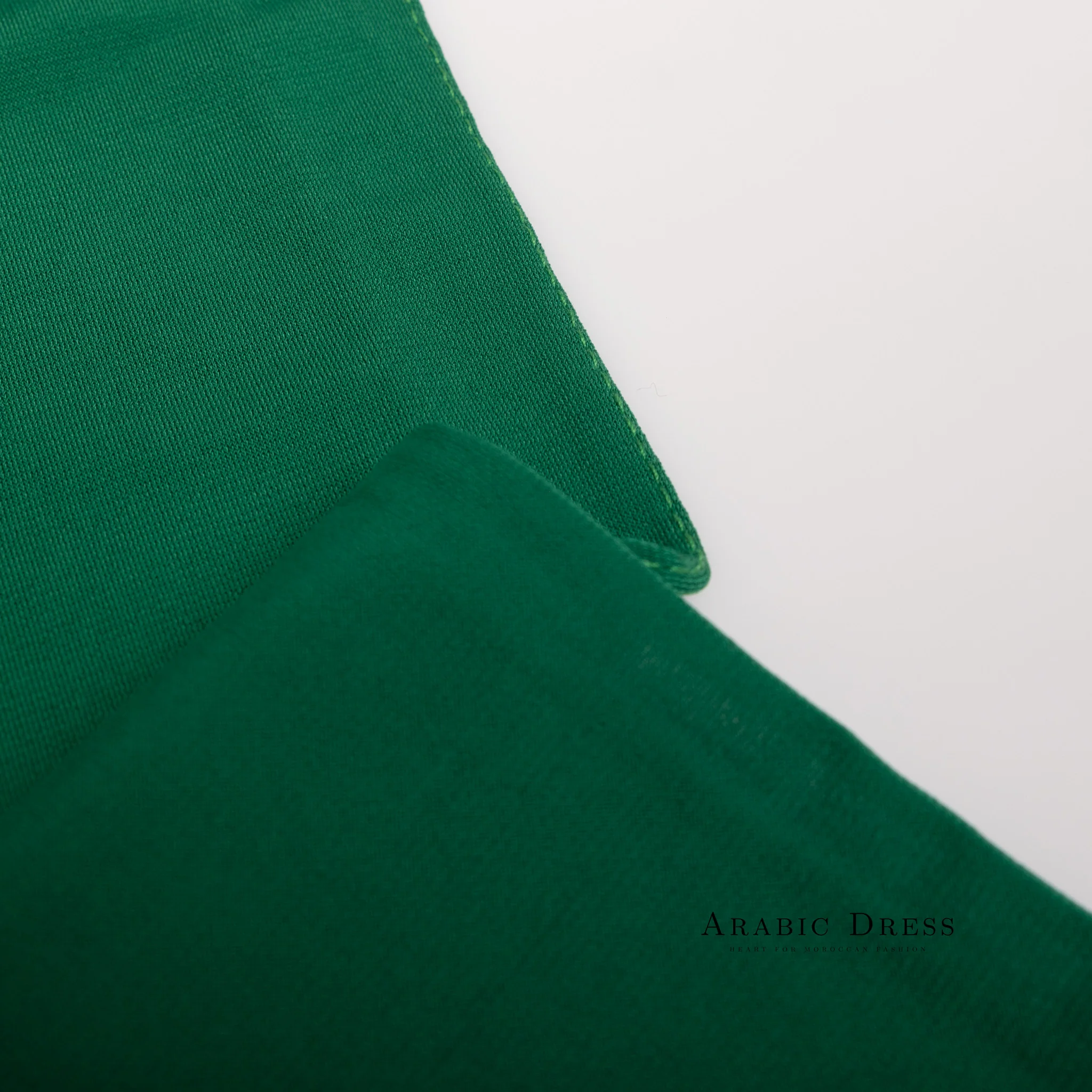 Premium Jersey Hijab Sia - Forest Green - Image 2
