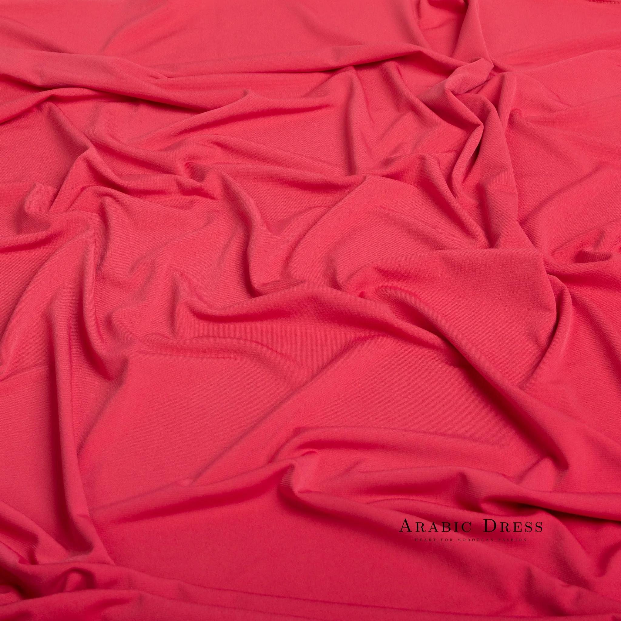 Premium Jersey Hijab Sia - Punch Pink - Image 3
