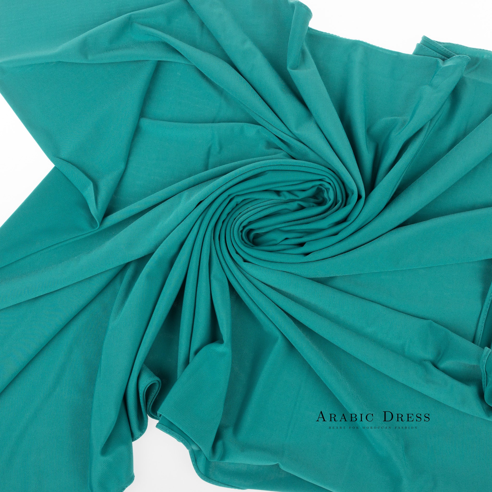 Premium Jersey Hijab Sia - Pine Green
