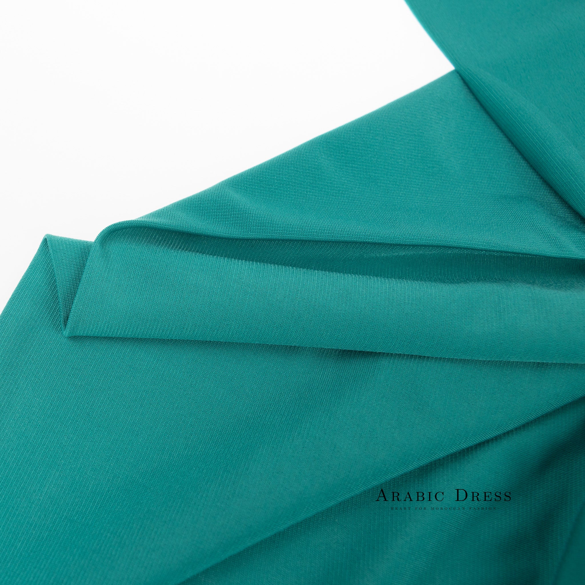 Premium Jersey Hijab Sia - Pine Green - Image 3