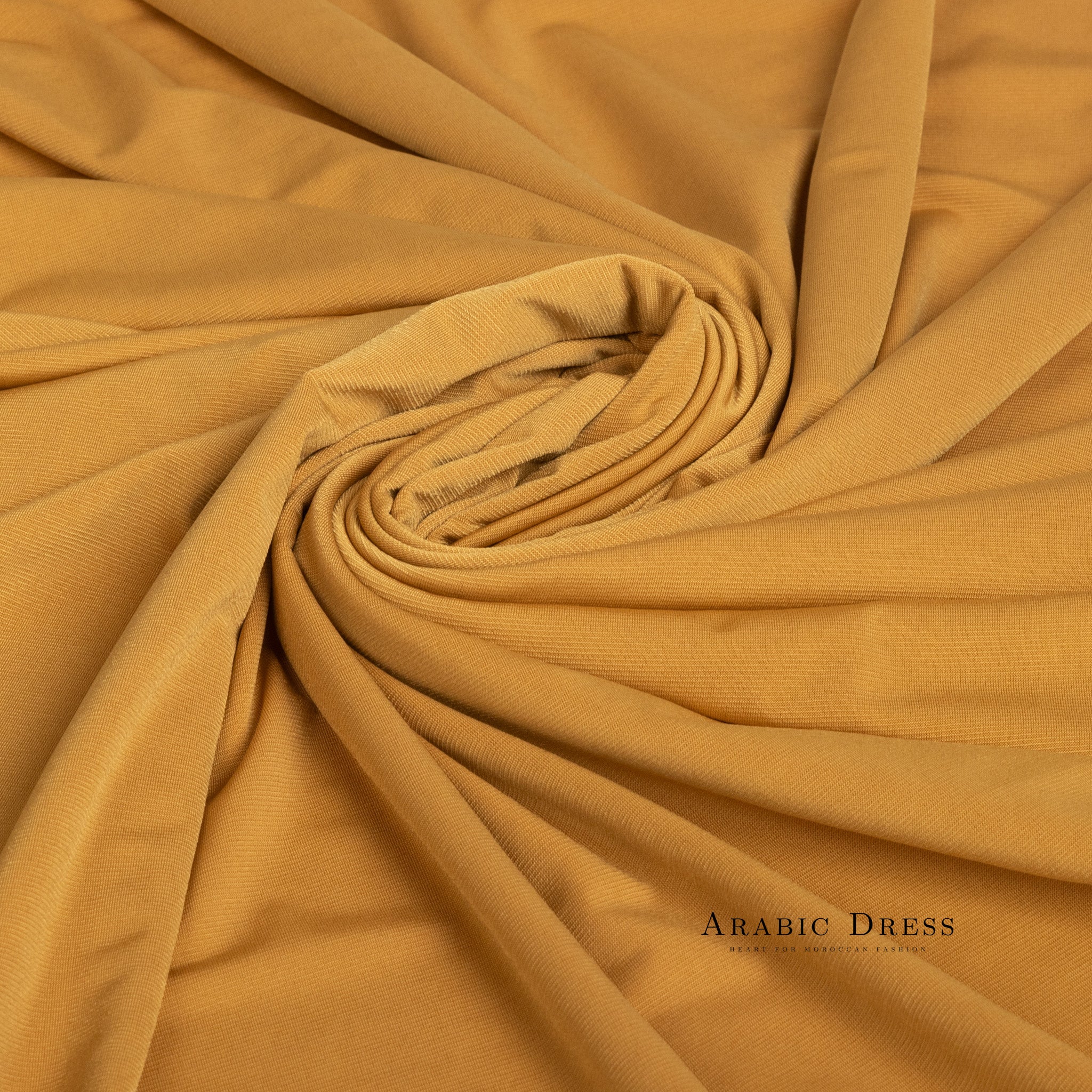 Premium Jersey Hijab Sia -  Flaxen Yellow