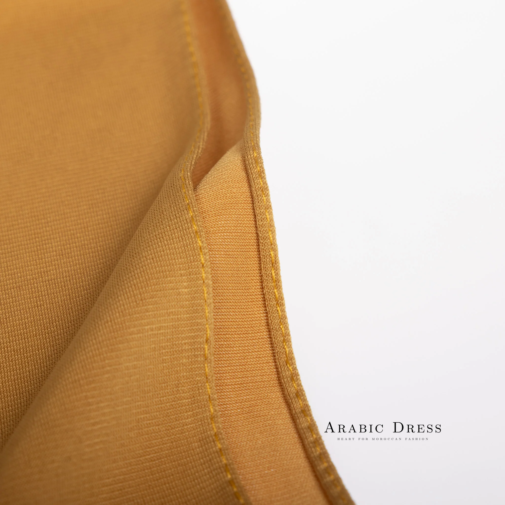 Premium Jersey Hijab Sia -  Flaxen Yellow - Image 2