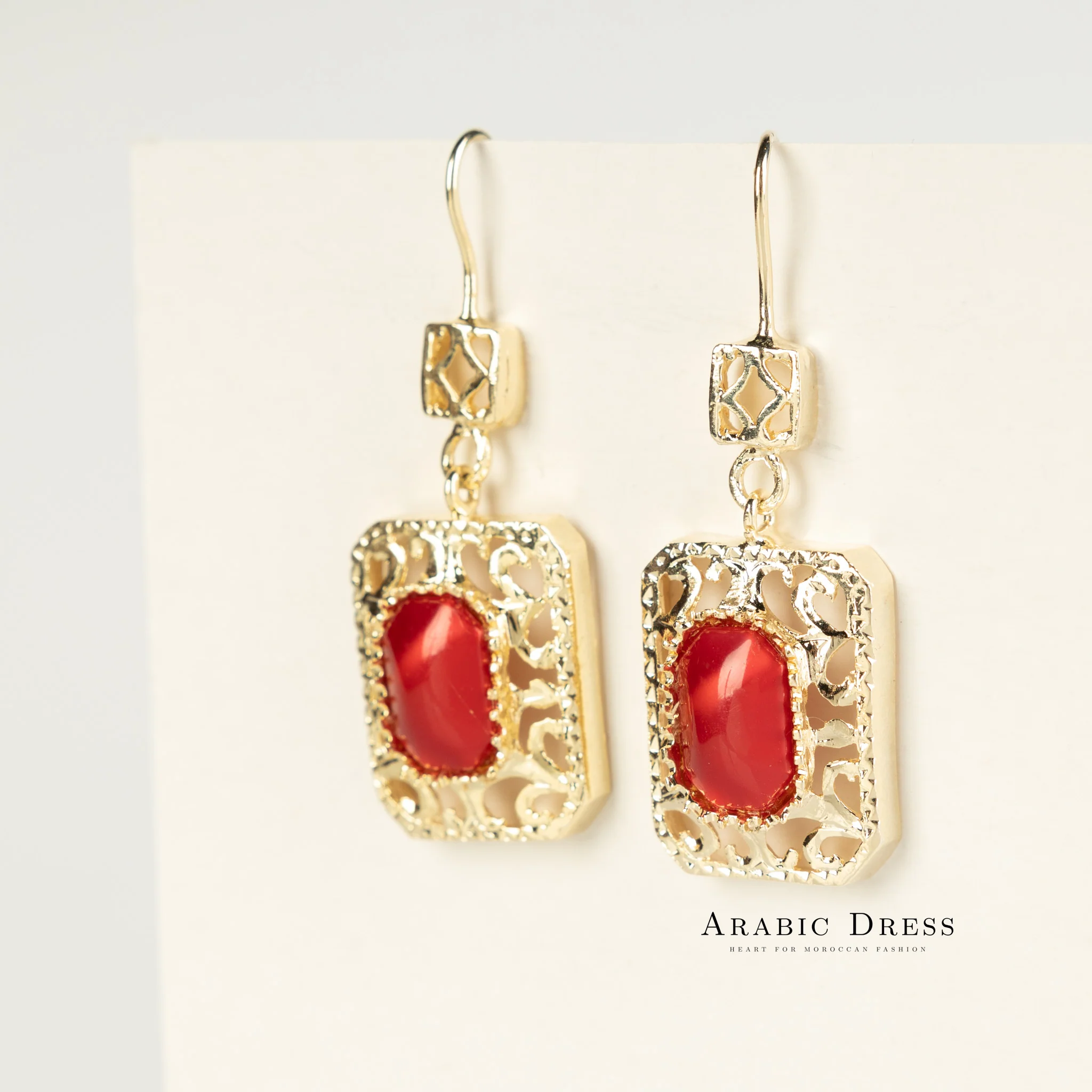 pomegrante Nifa necklace set - Image 2