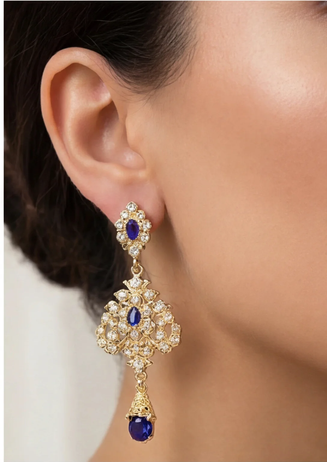 Blue Jiwon Earrings