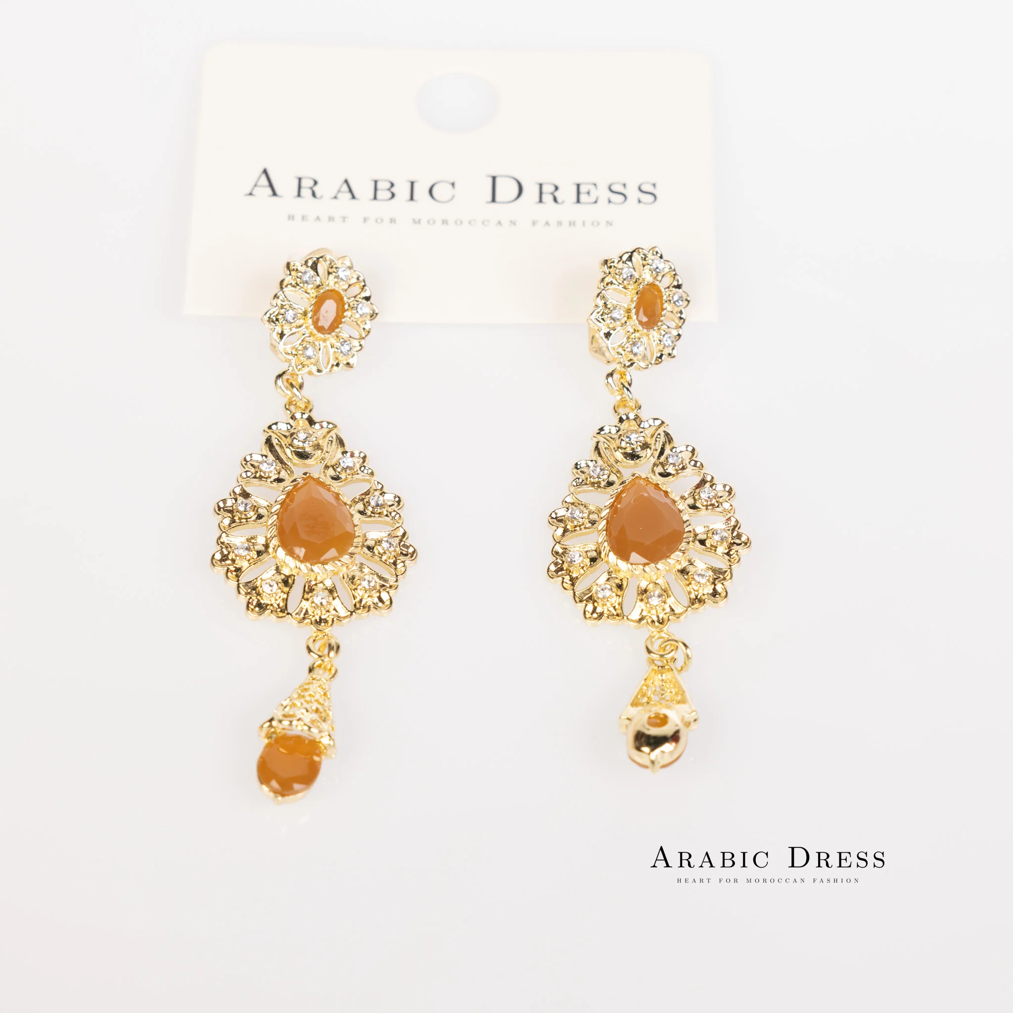Brown Ara Earrings - Image 2