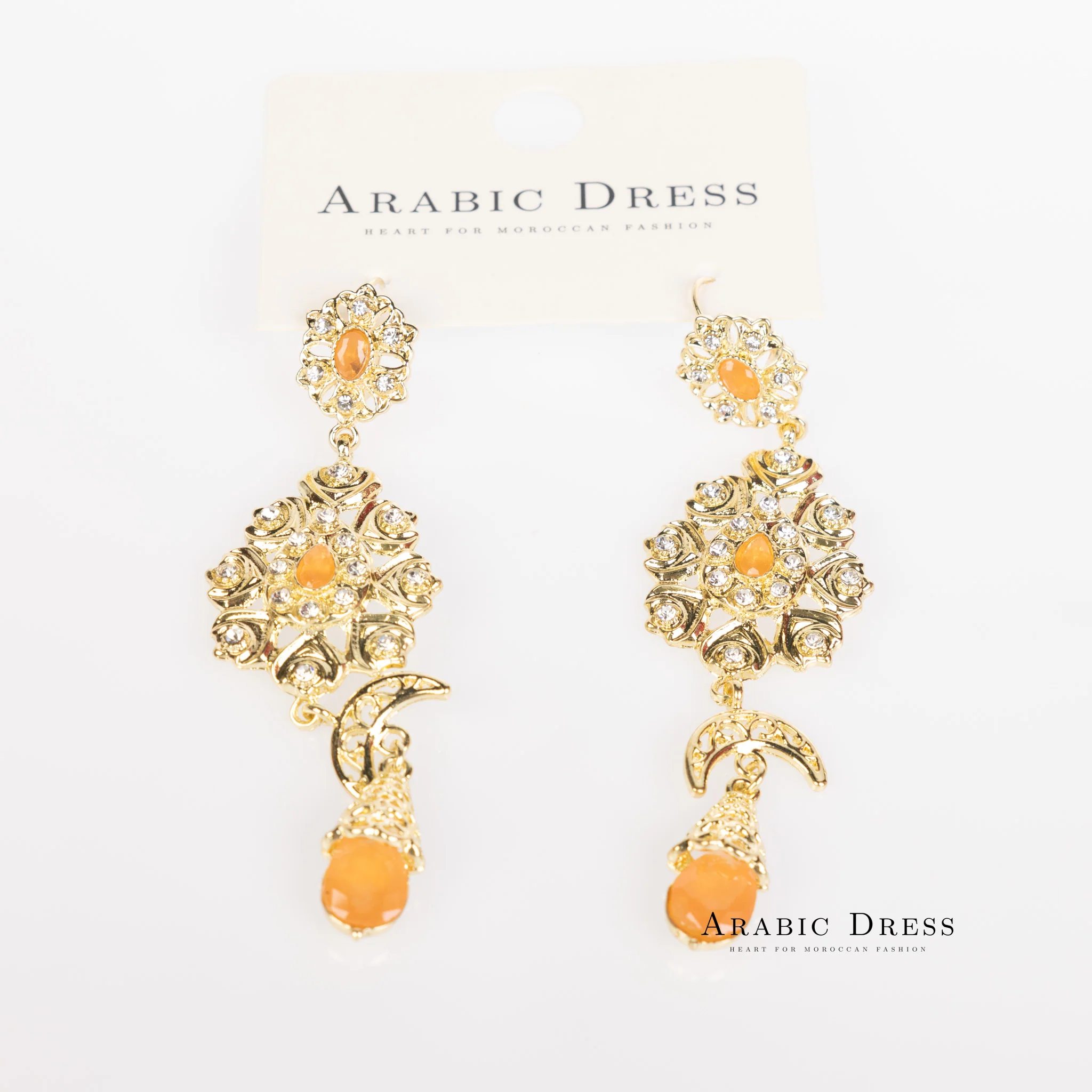 Salmon  Ora  Earrings