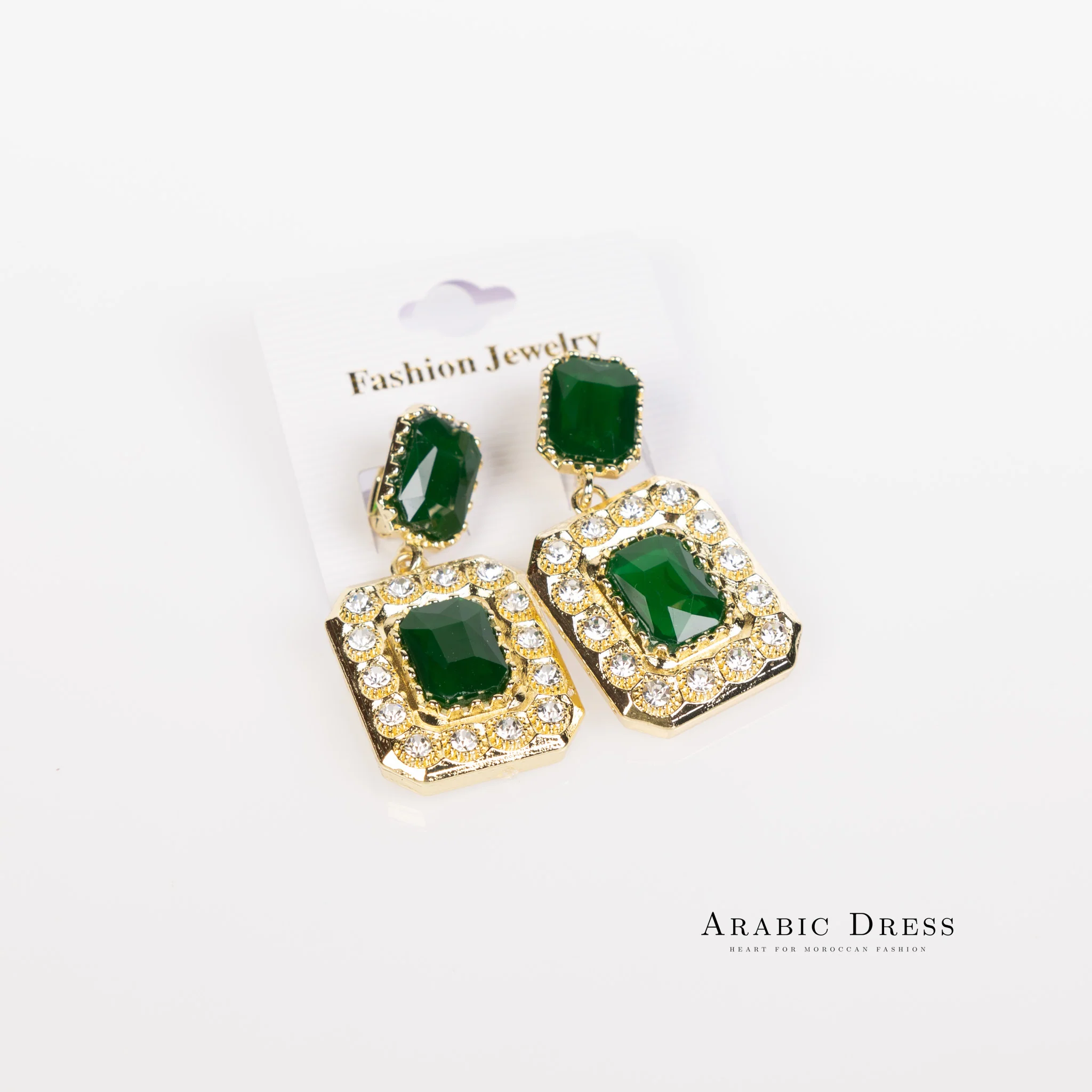 Darkgreen Youra Necklace set - Image 2