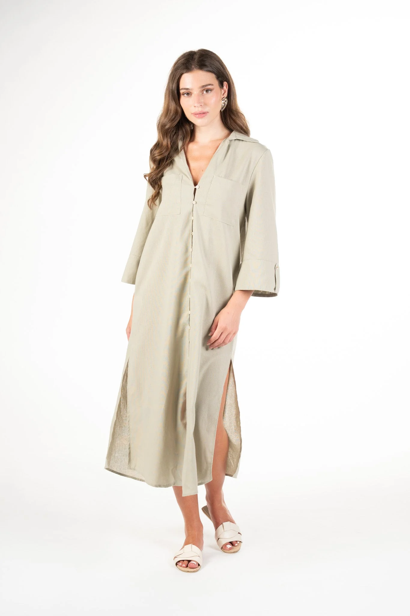 Dress Charlotte Green - Image 2