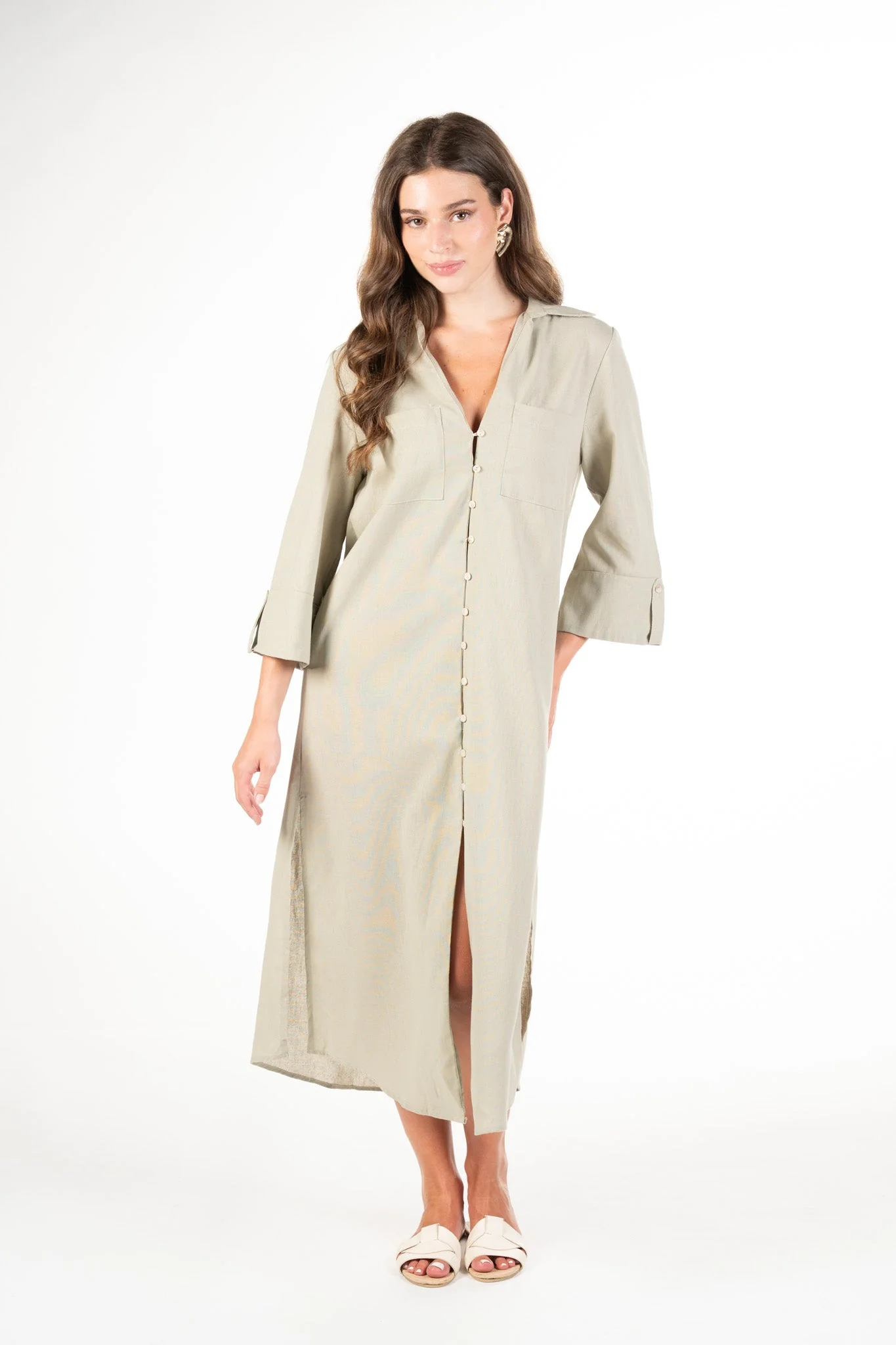 Dress Charlotte Green - Image 3
