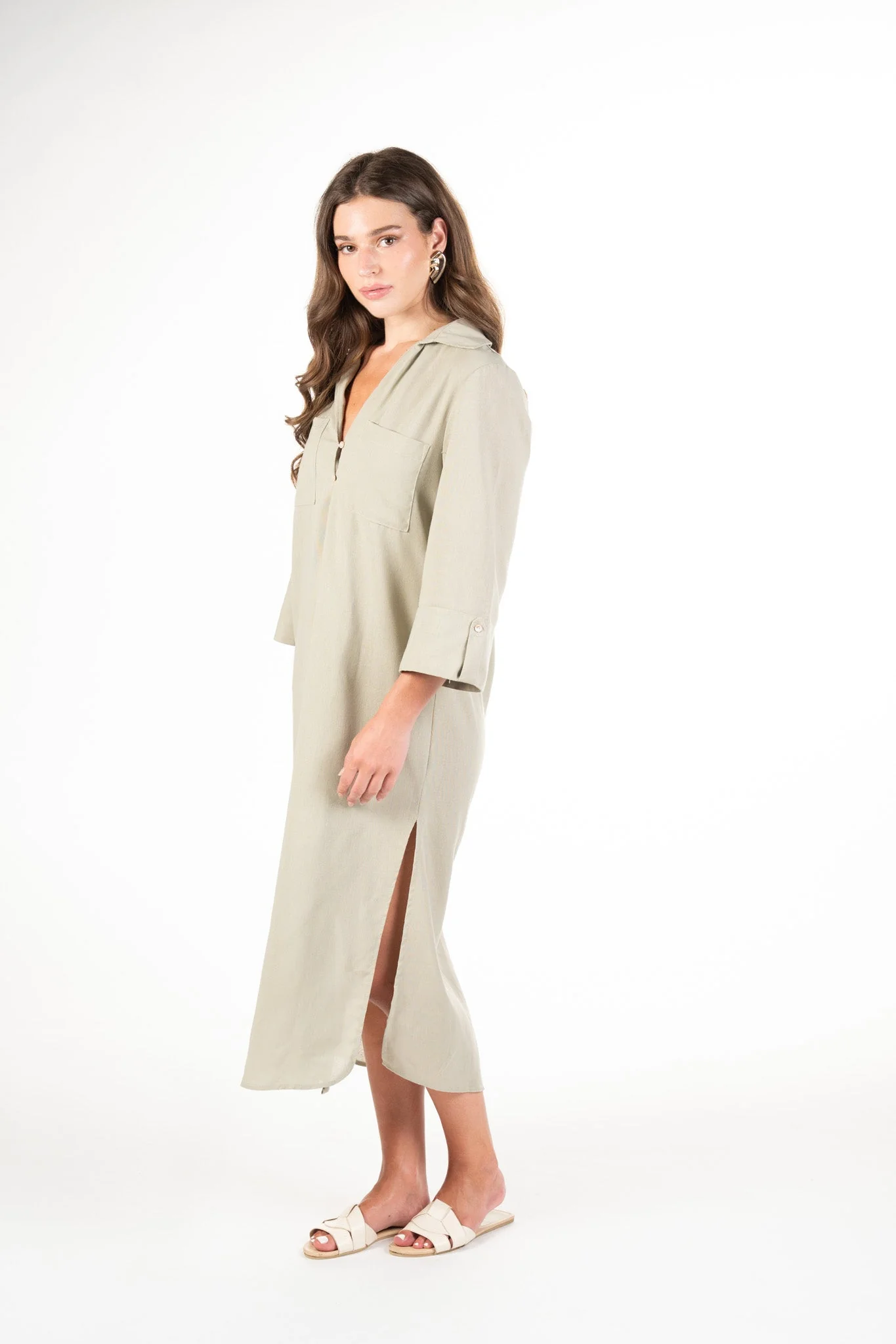 Dress Charlotte Green - Image 5