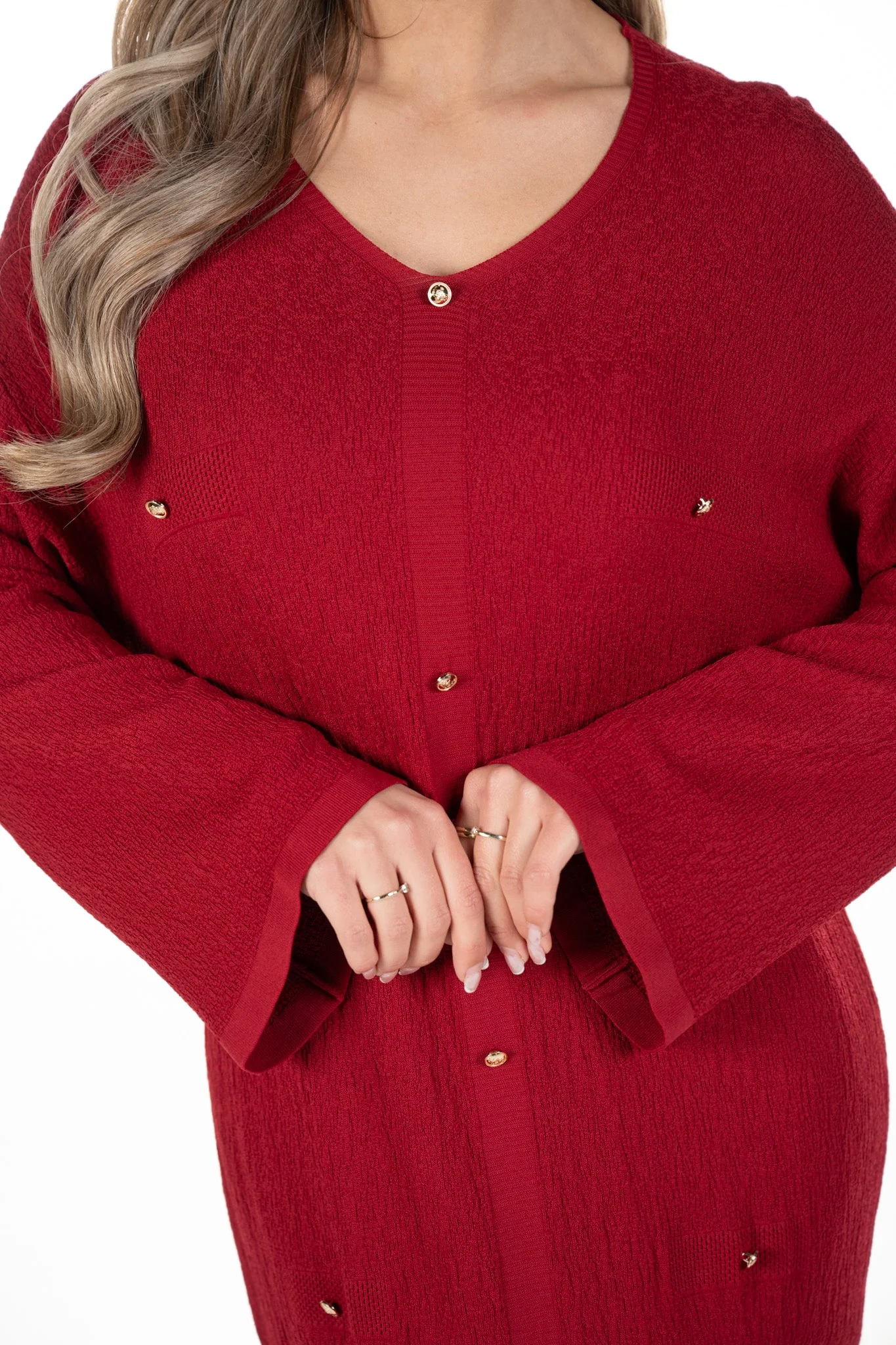 Dress Elodie Wine Red - Image 2
