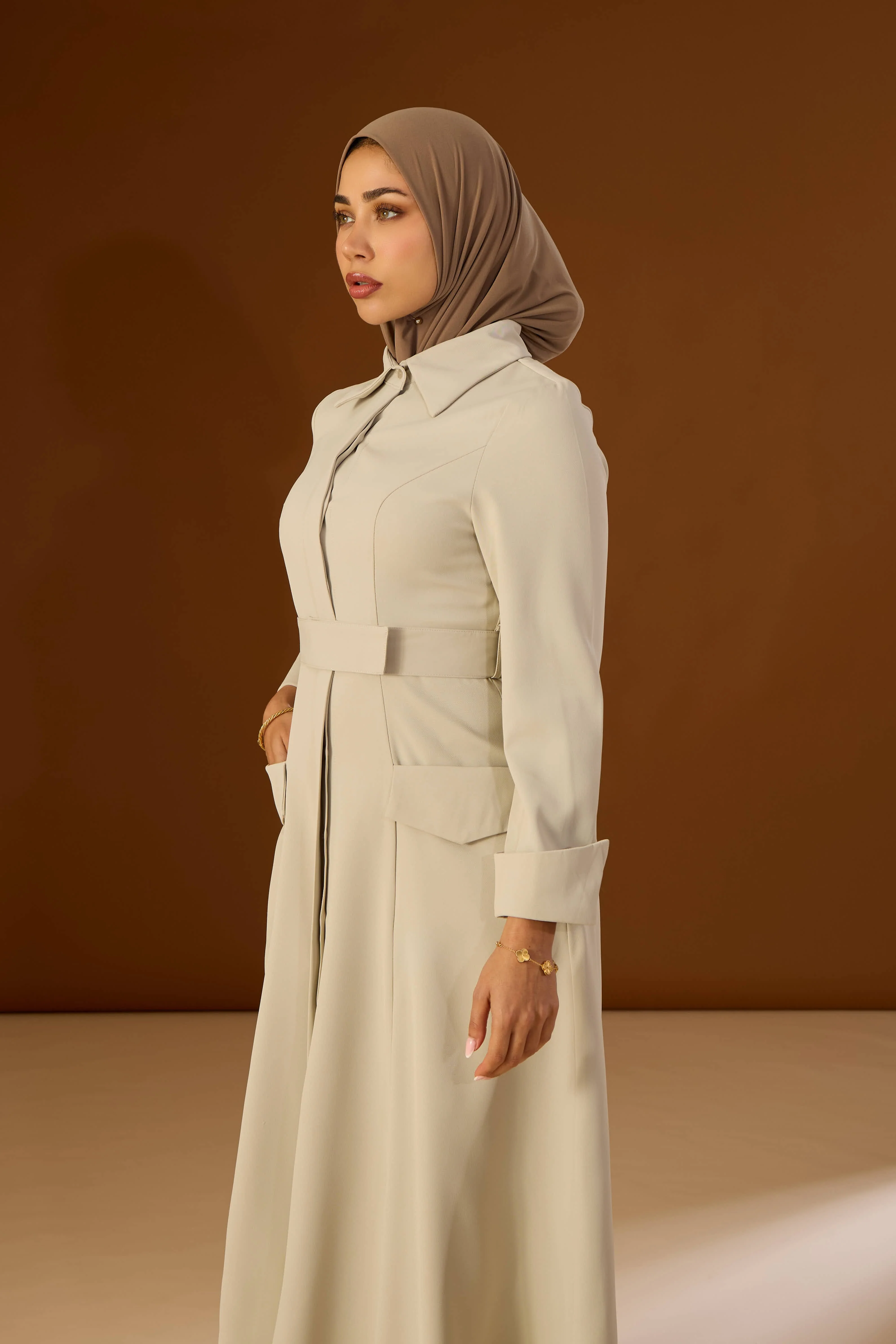 Dress Kya Grey-Green - Image 3