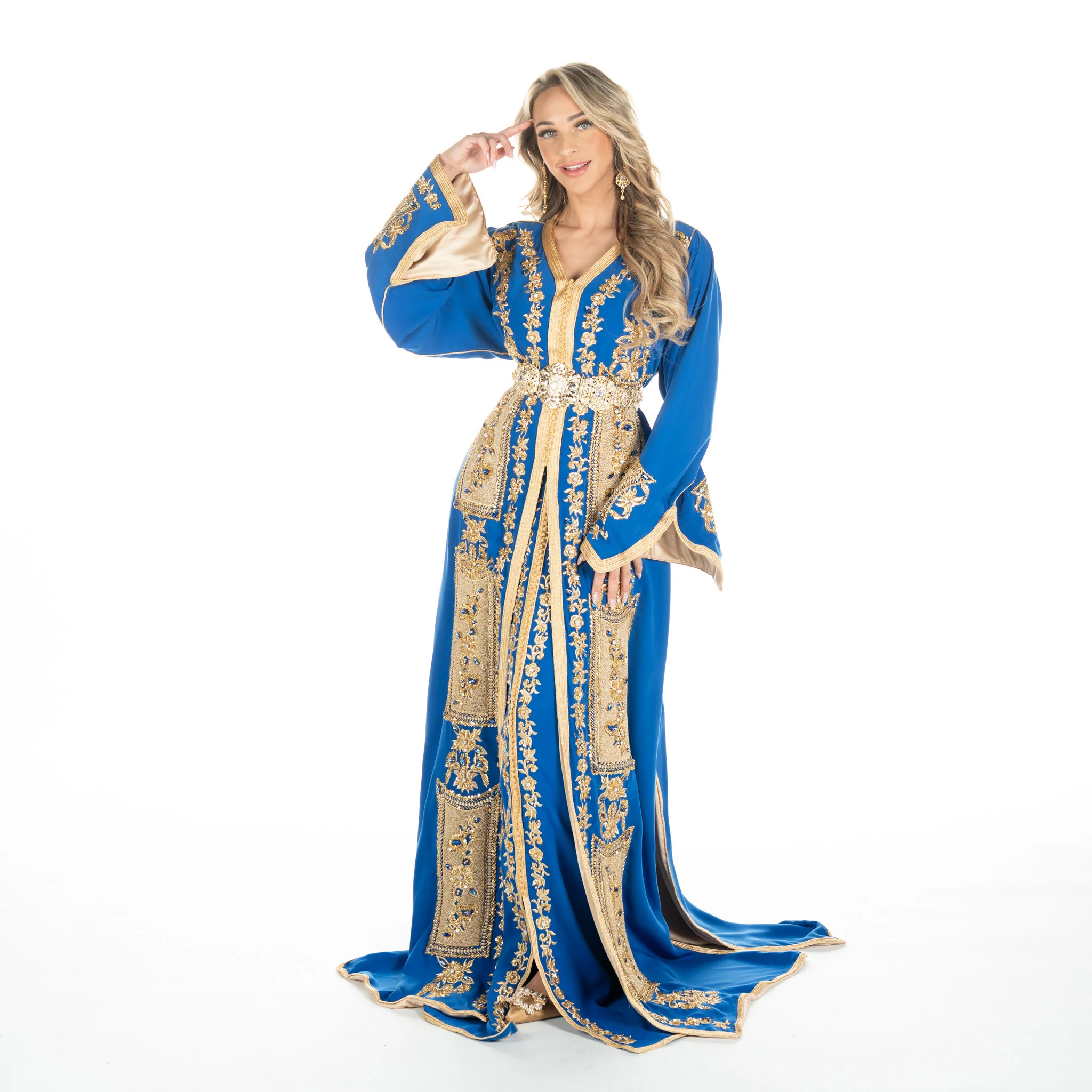 Exclusieve Caftan Levi Blue - Image 10