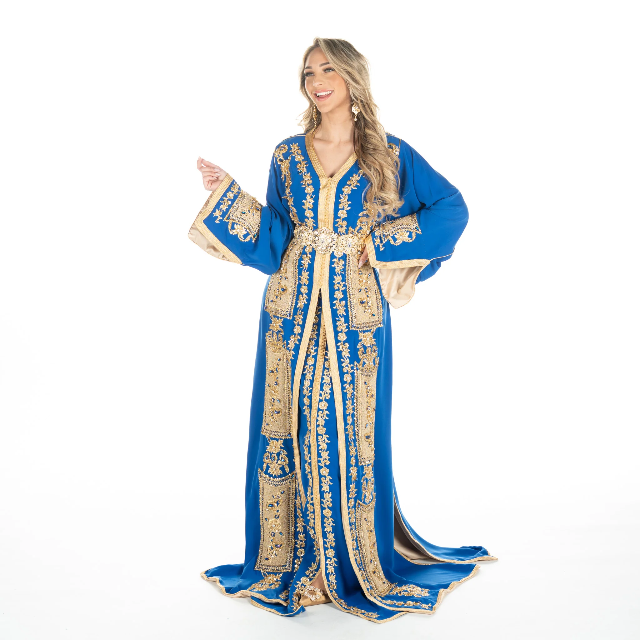 Exclusieve Caftan Levi Blue - Image 11
