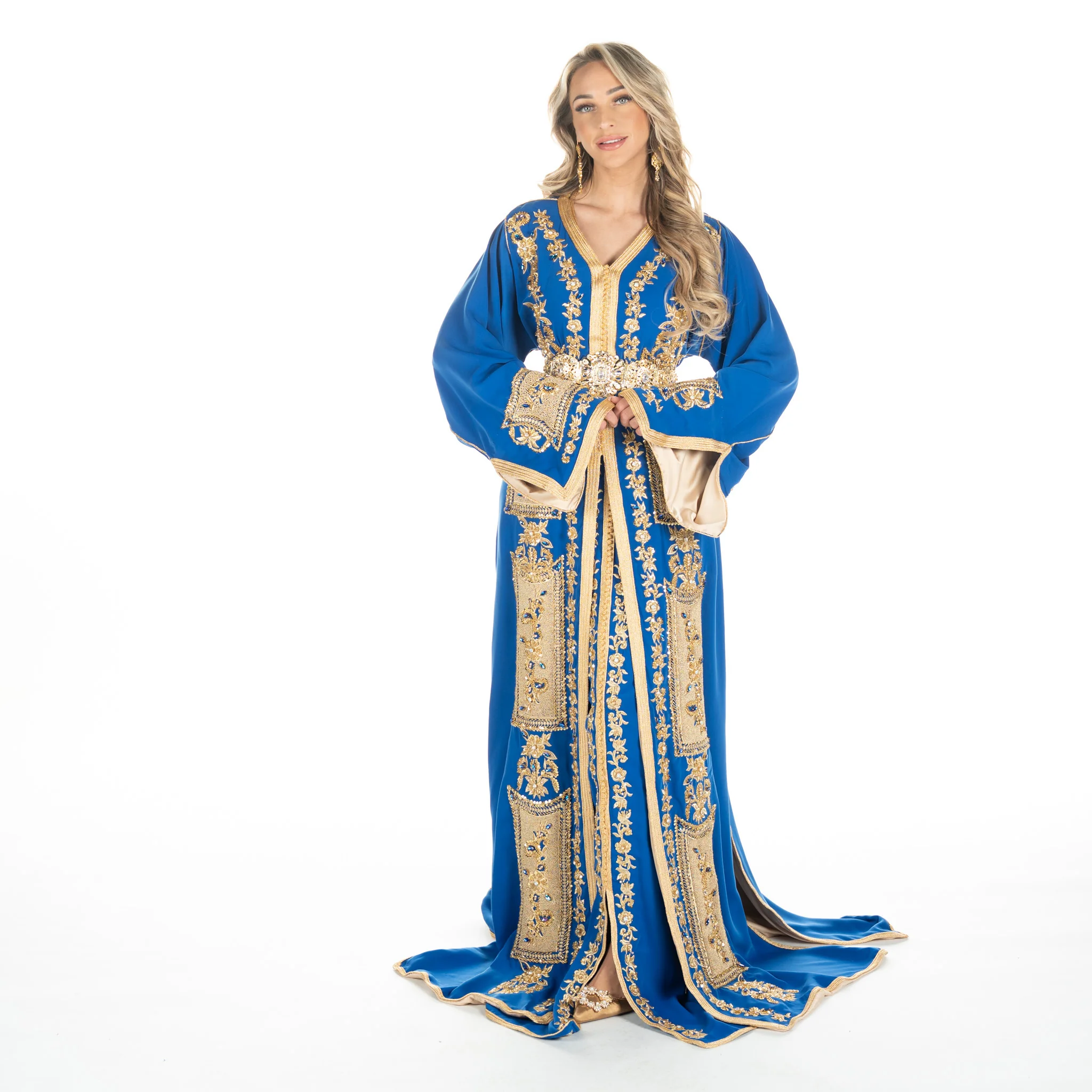 Exclusieve Caftan Levi Blue - Image 12