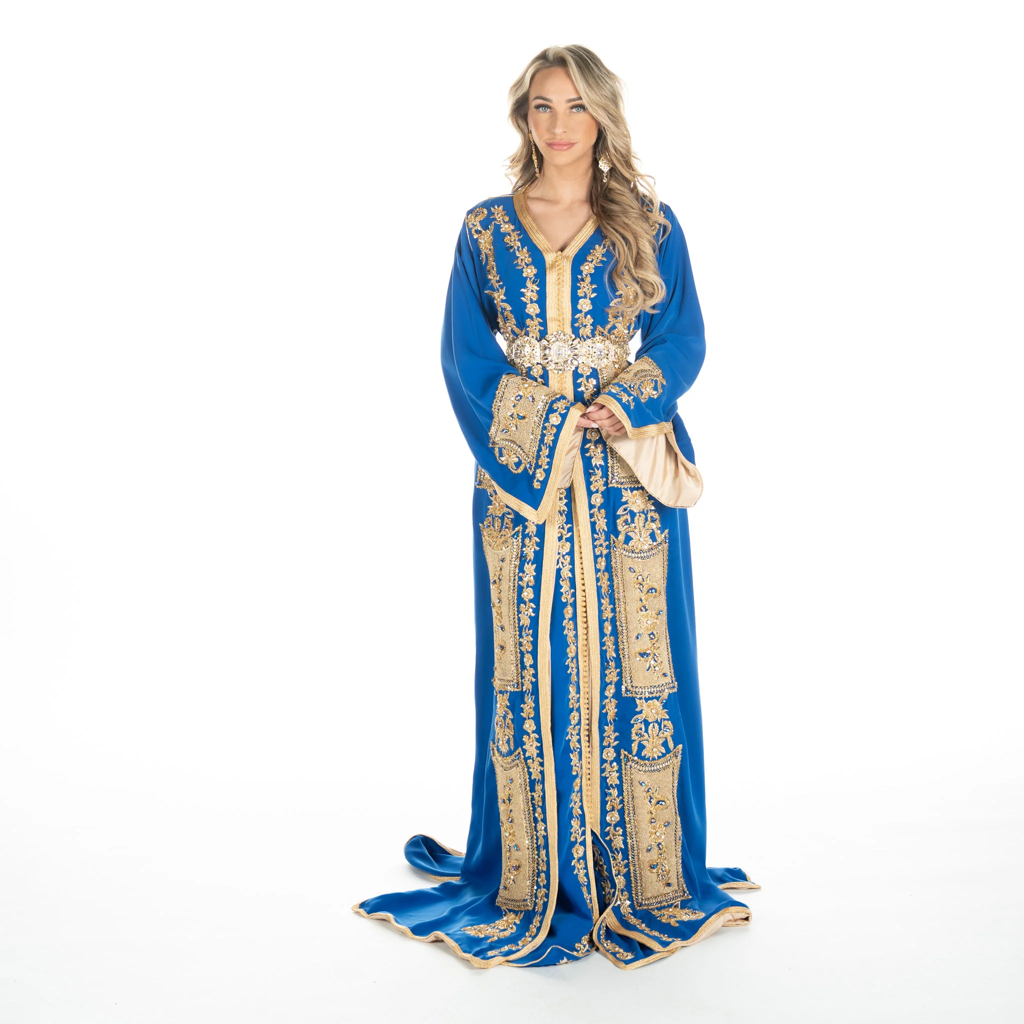 Exclusieve Caftan Levi Blue - Image 5