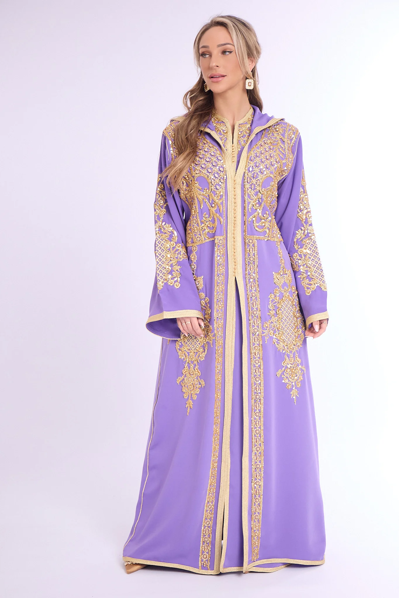 Exclusive Jalaba Soha Lilac - Image 2