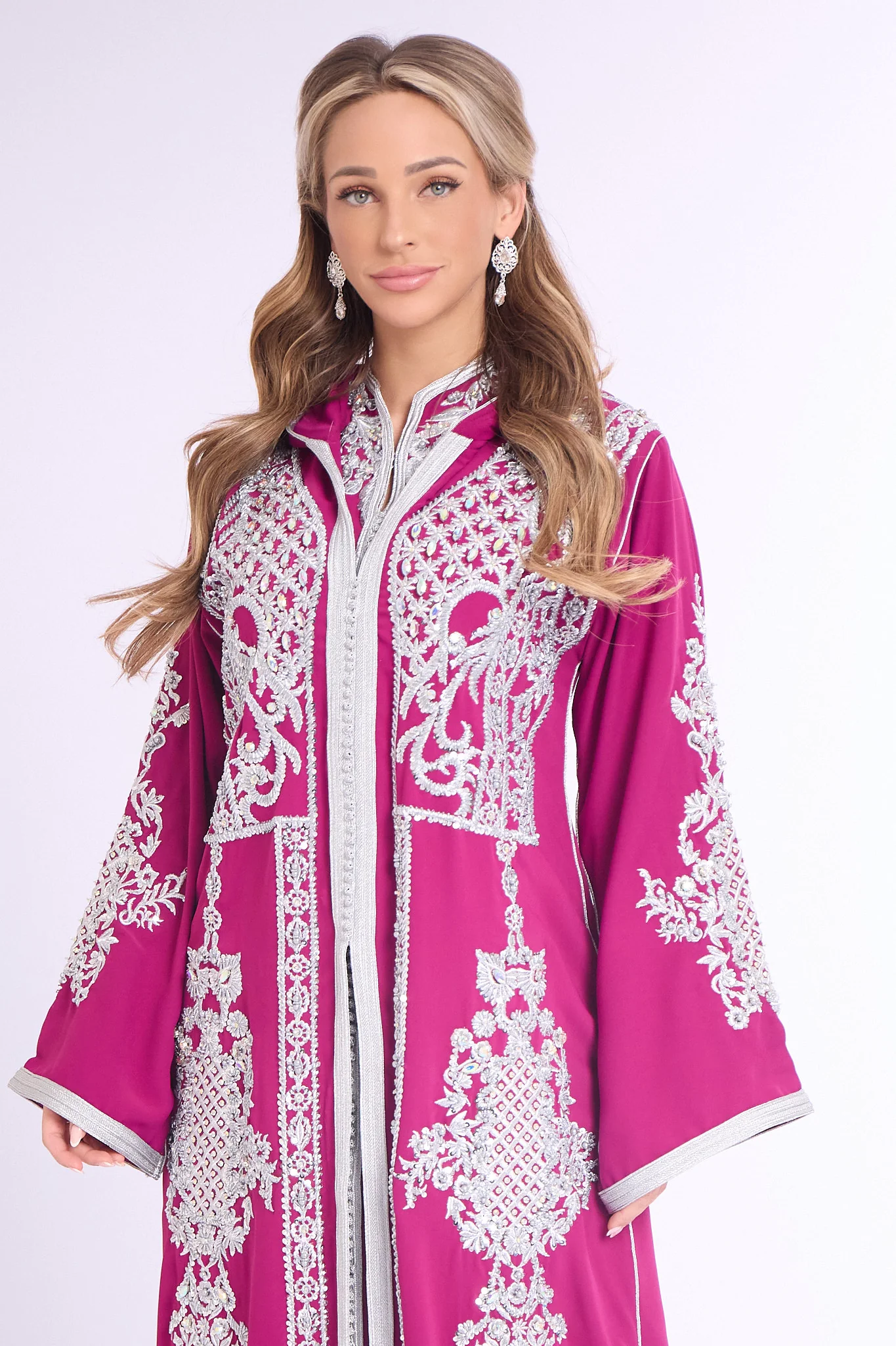 Exclusive Jalaba Soha Magenta