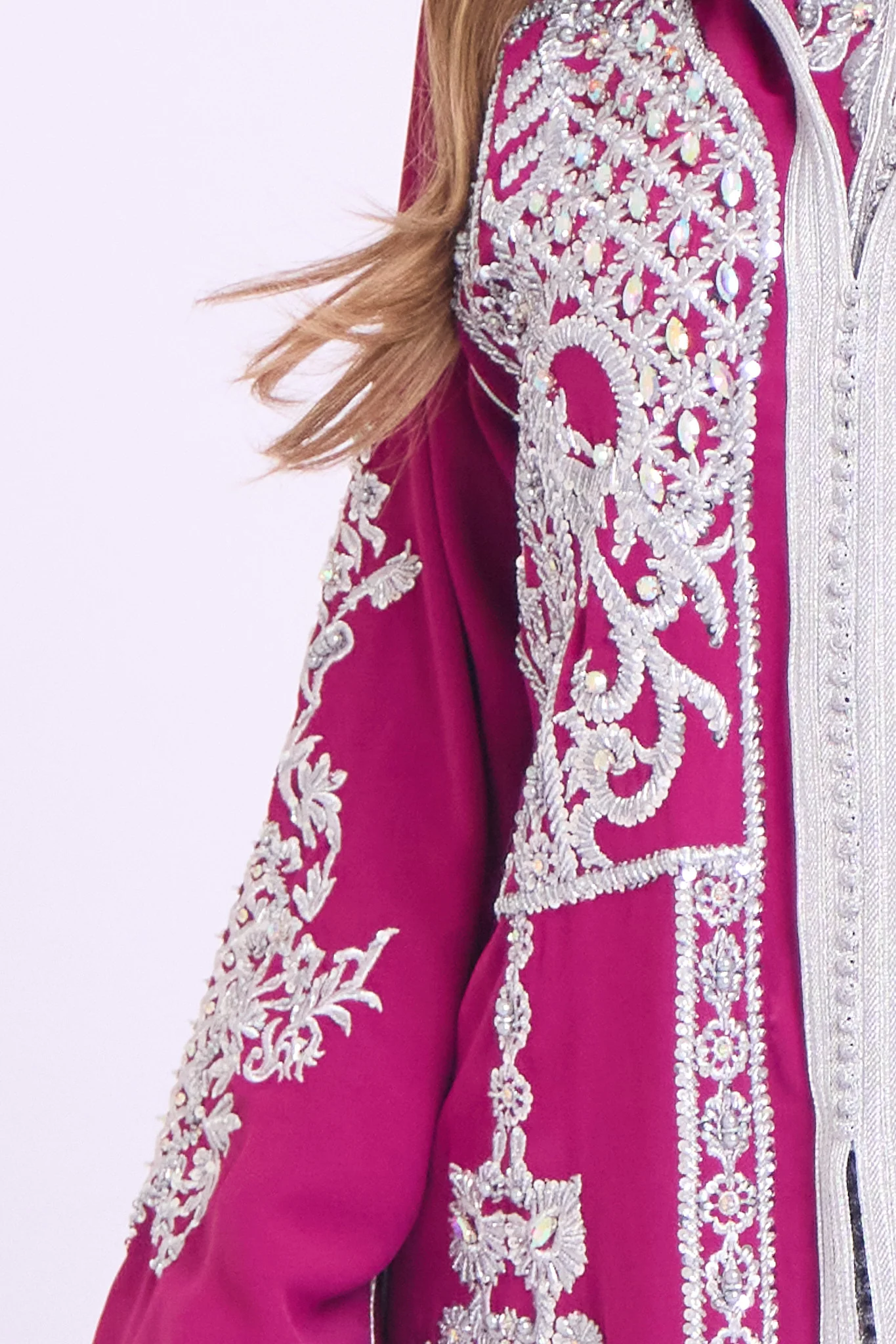 Exclusive Jalaba Soha Magenta - Image 5