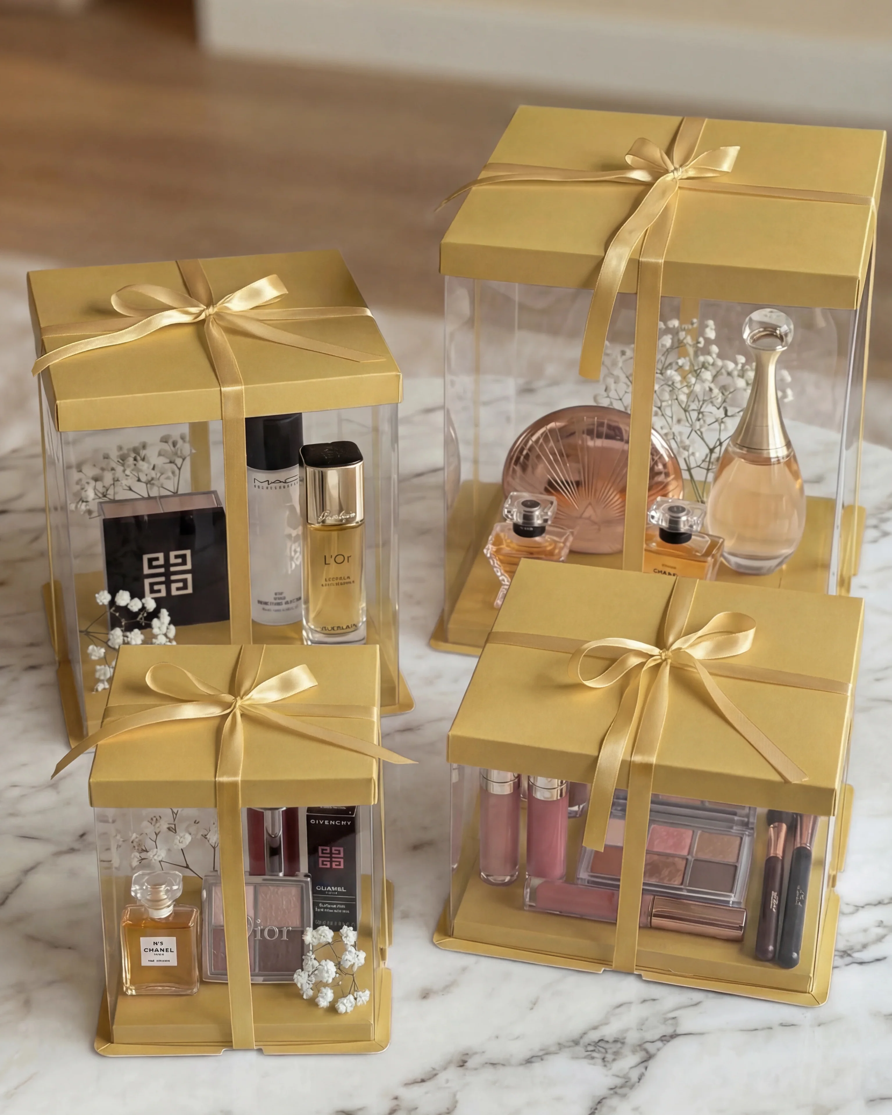 Giftbox Square Gold