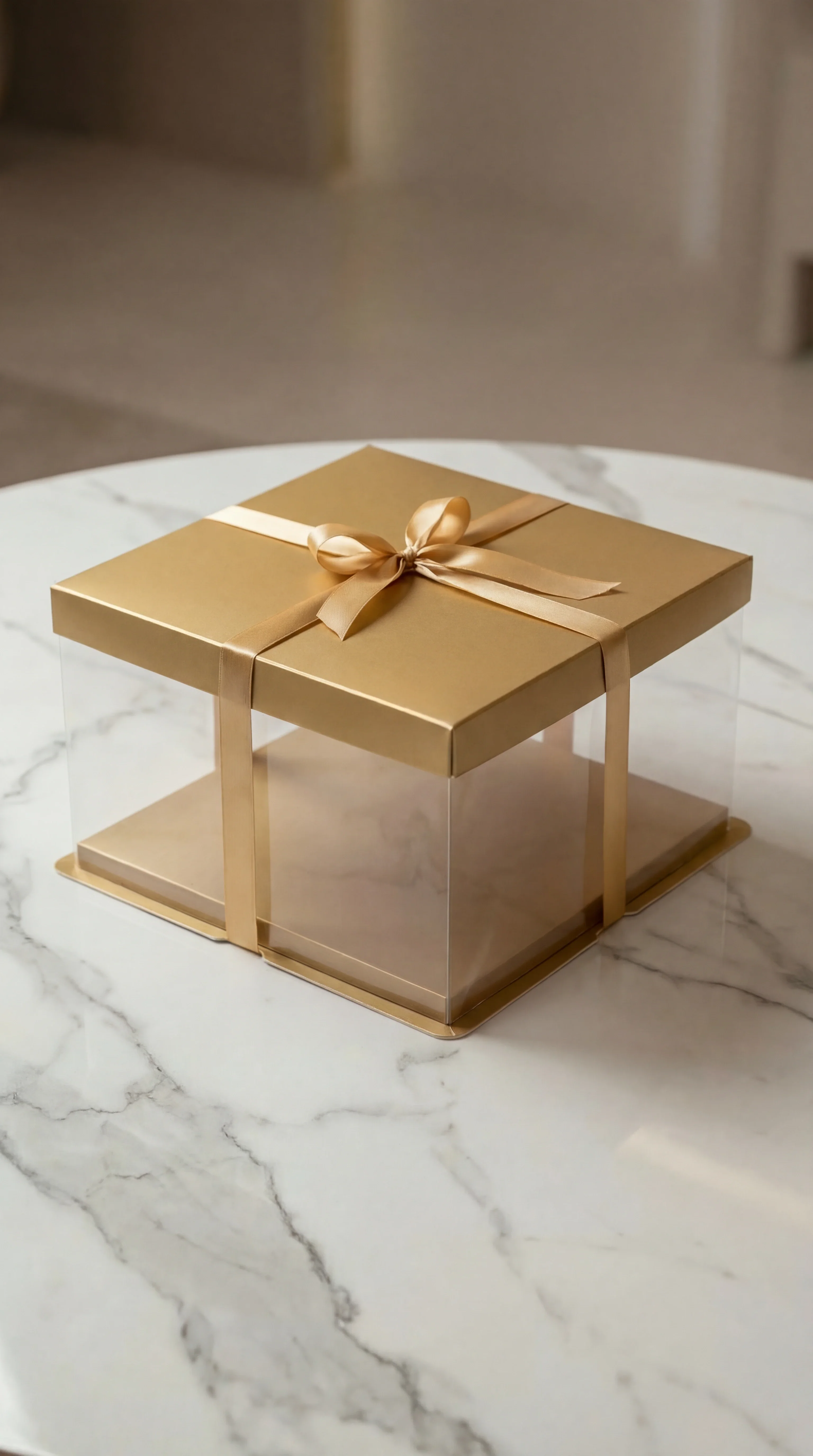 Giftbox Square Gold - Image 2