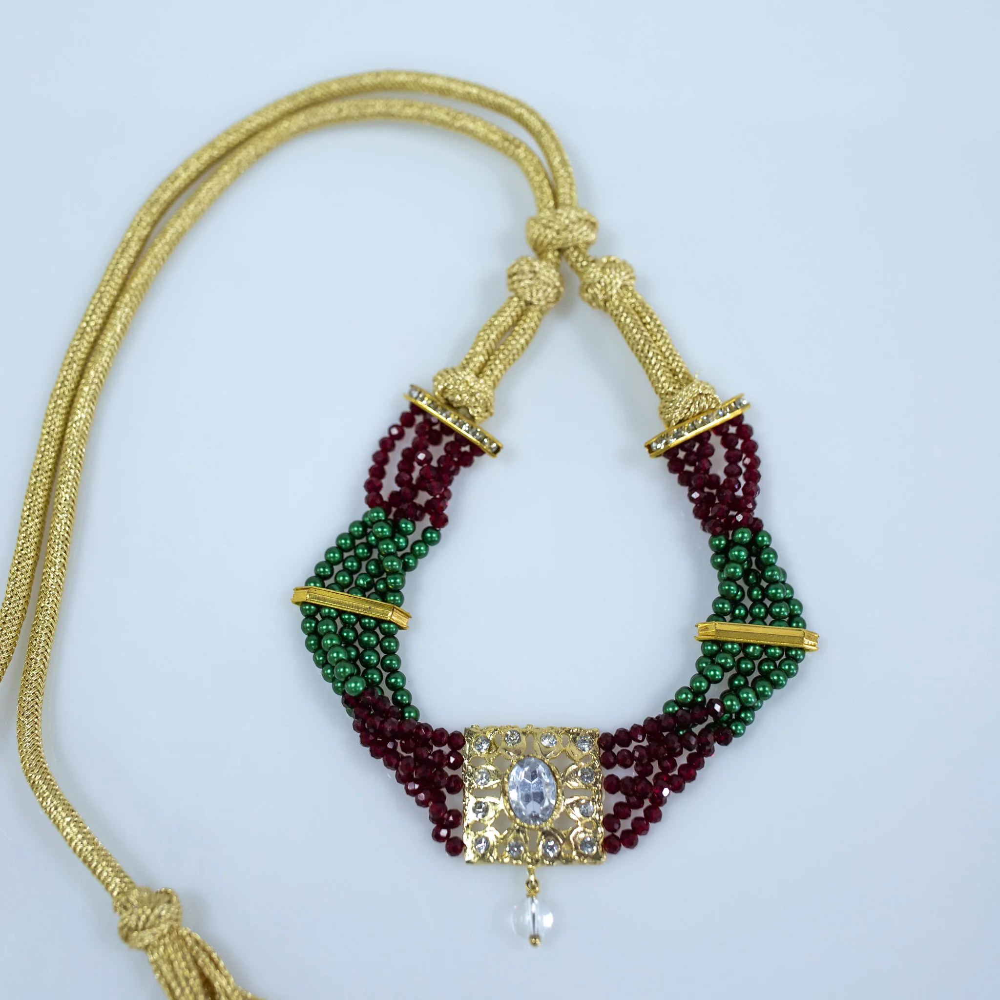 GREEN RED NECKLACE AMI - Image 3