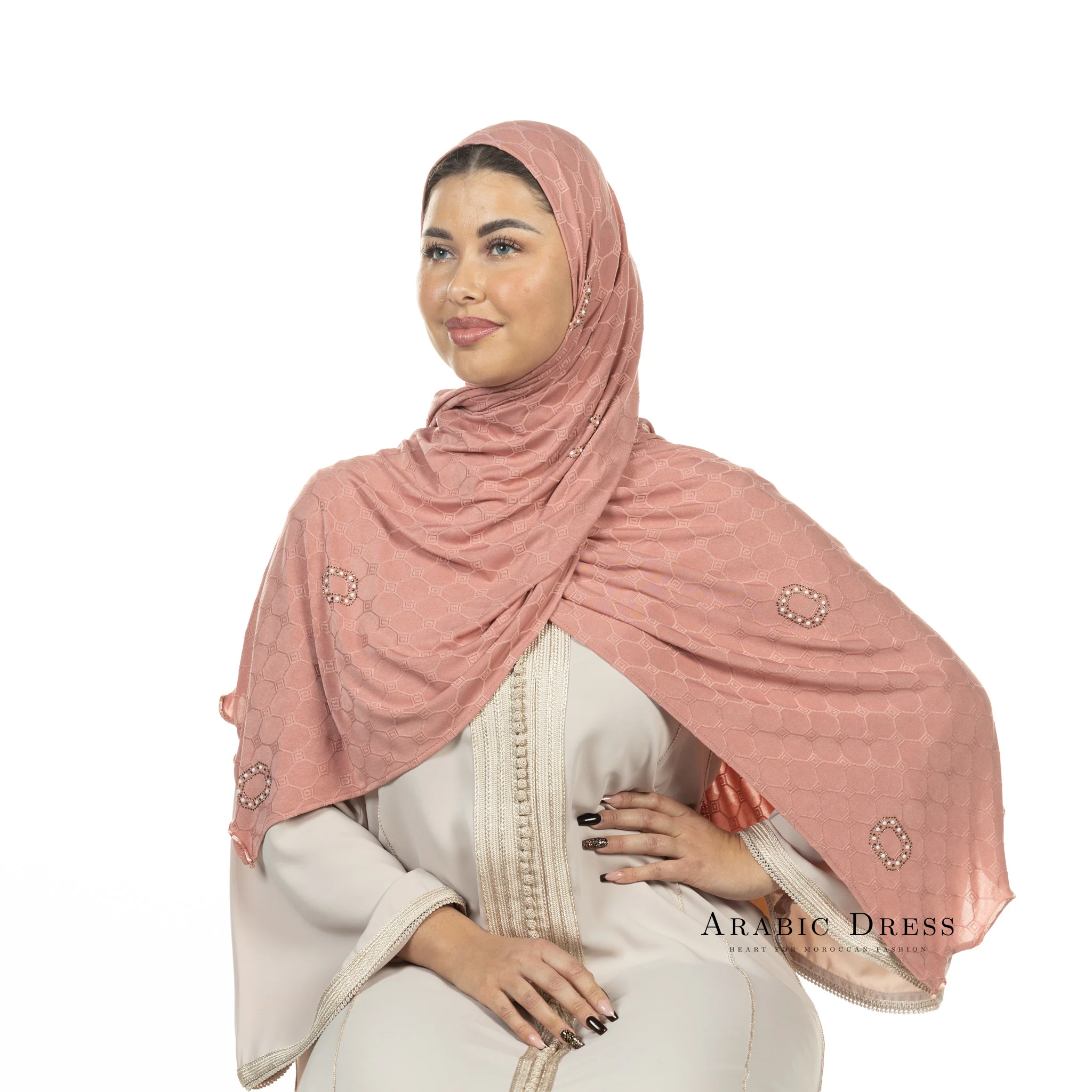Hijab Liza Outrageous Orange - Image 5