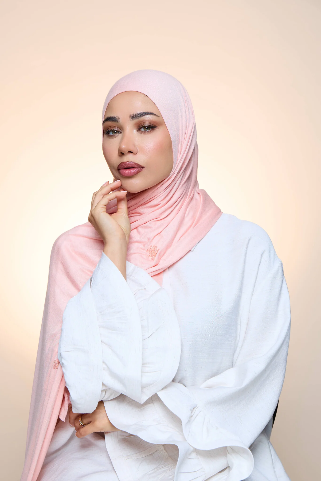 Hijab Zaya spanish Pink - Image 2