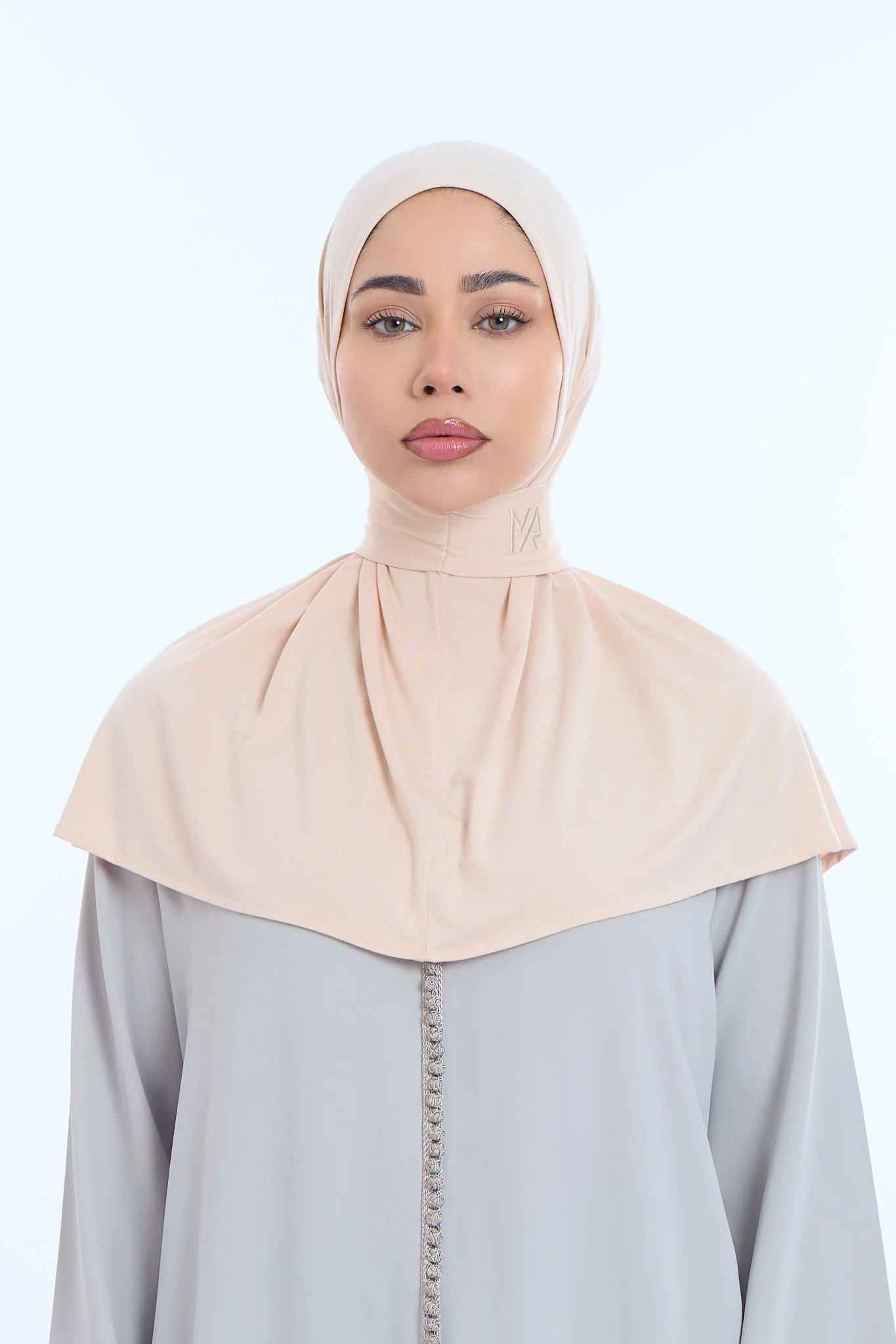 Instant Hijab Bamboo I Beige Stone - Image 2