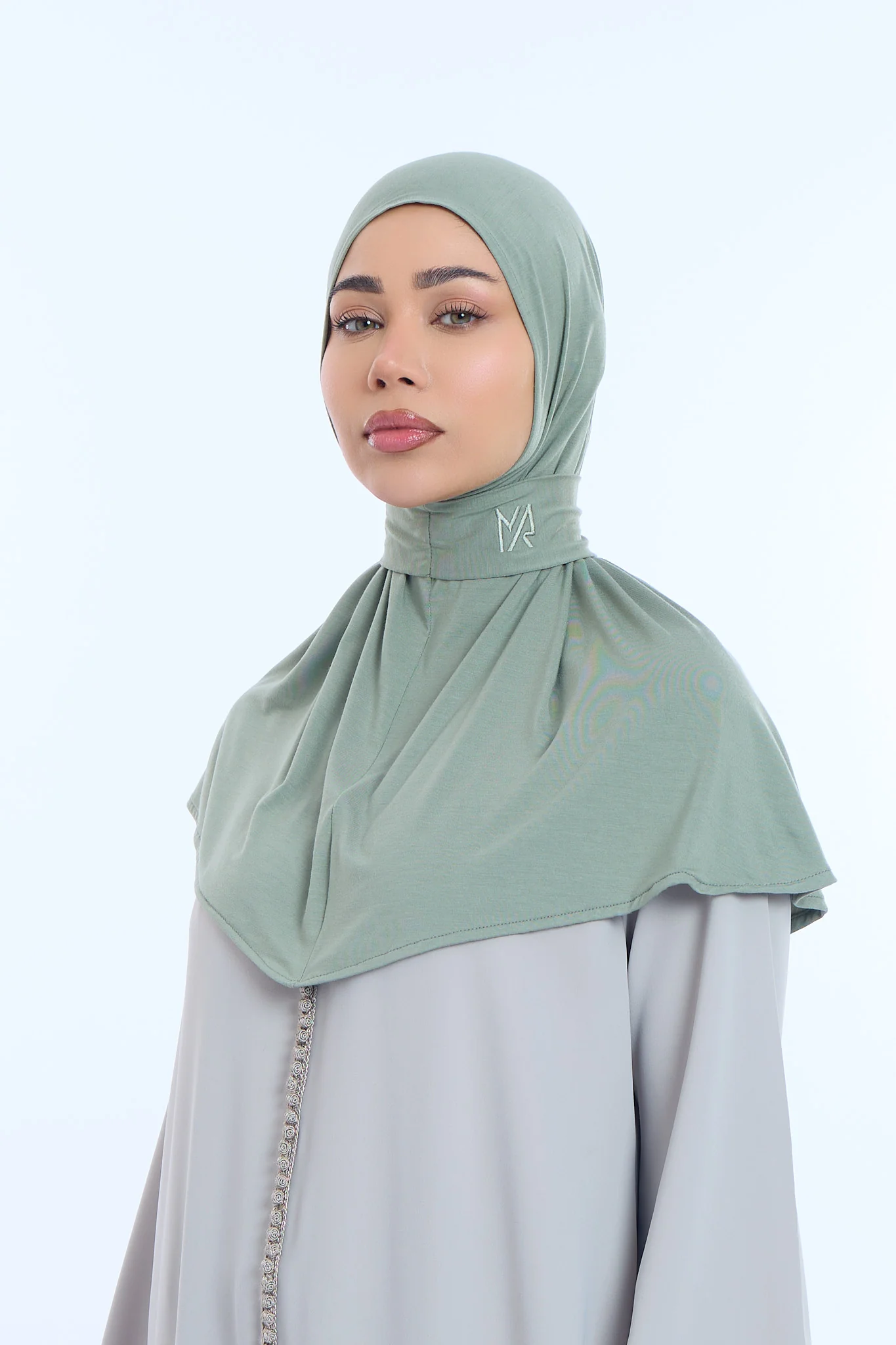 Instant Hijab Bamboo I Sage Green