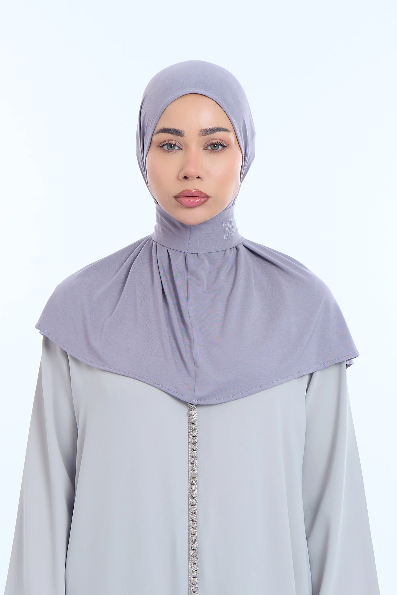 Instant Hijab Bamboo I Steel Blue - Image 2