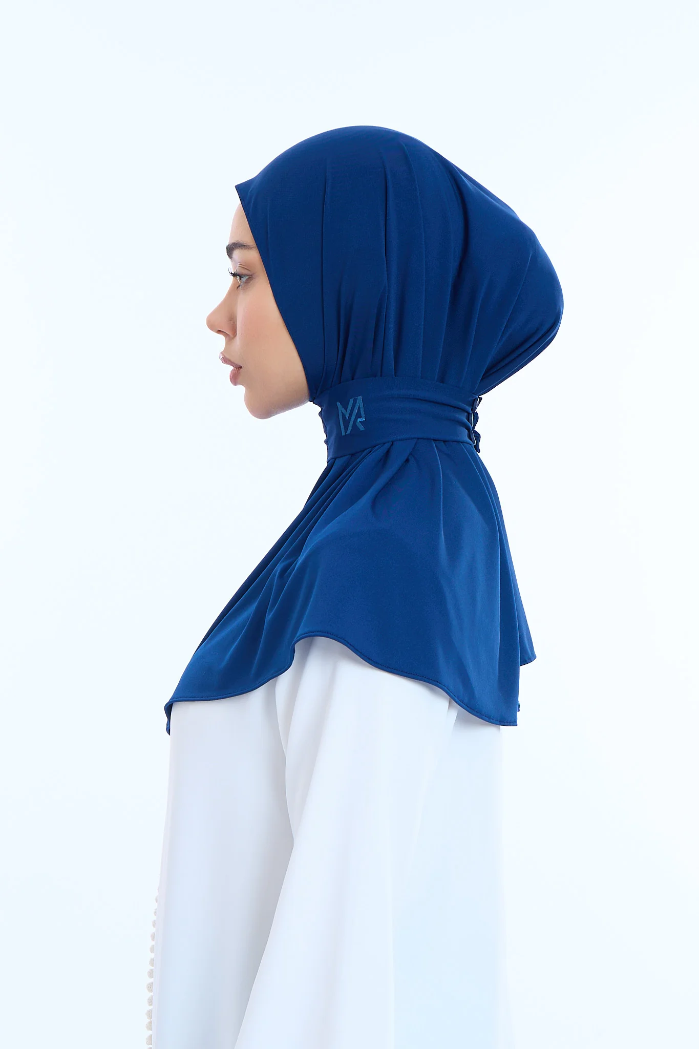 Instant Hijab Premium I Night Blue - Image 3