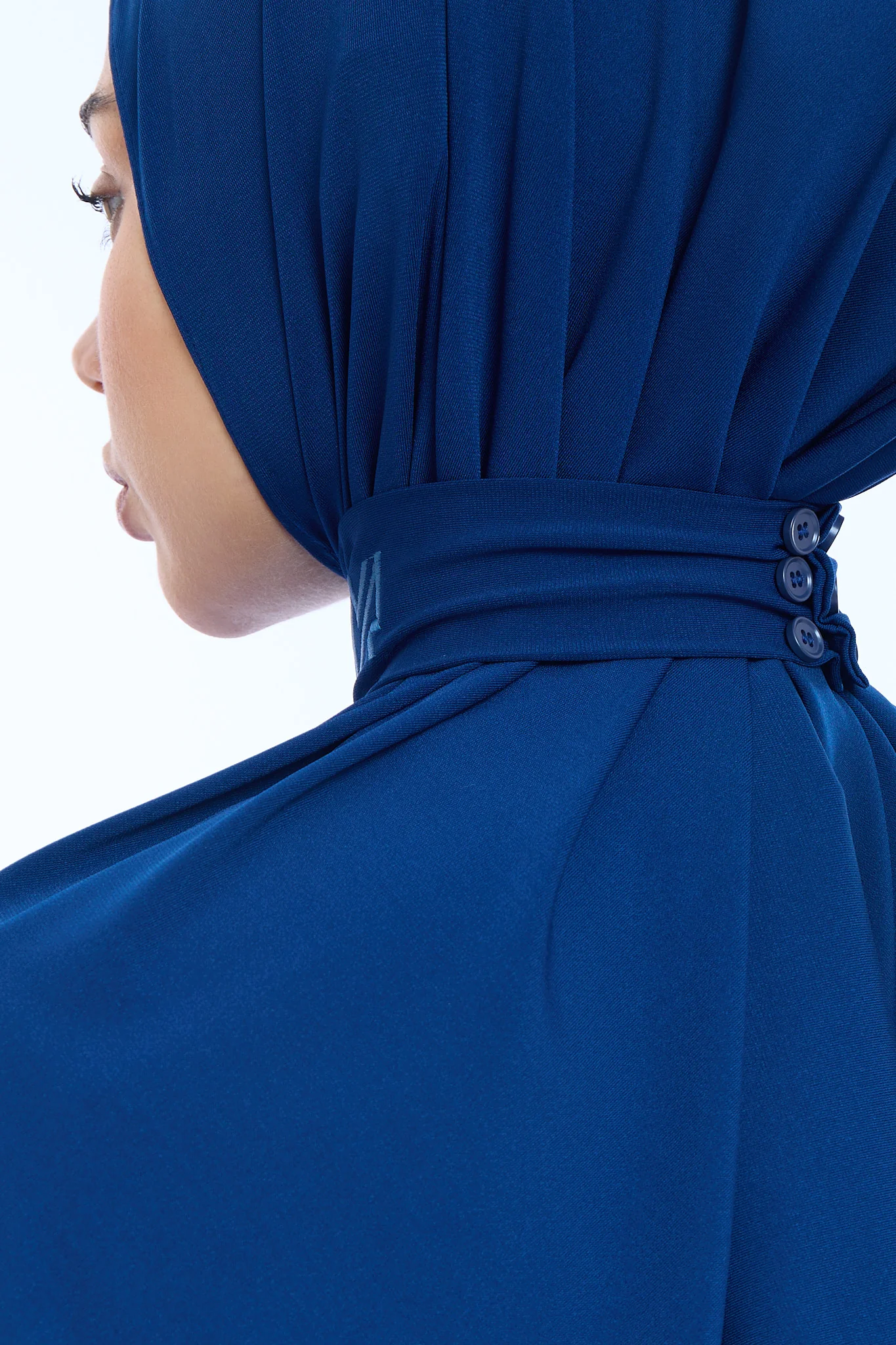 Instant Hijab Premium I Night Blue - Image 4