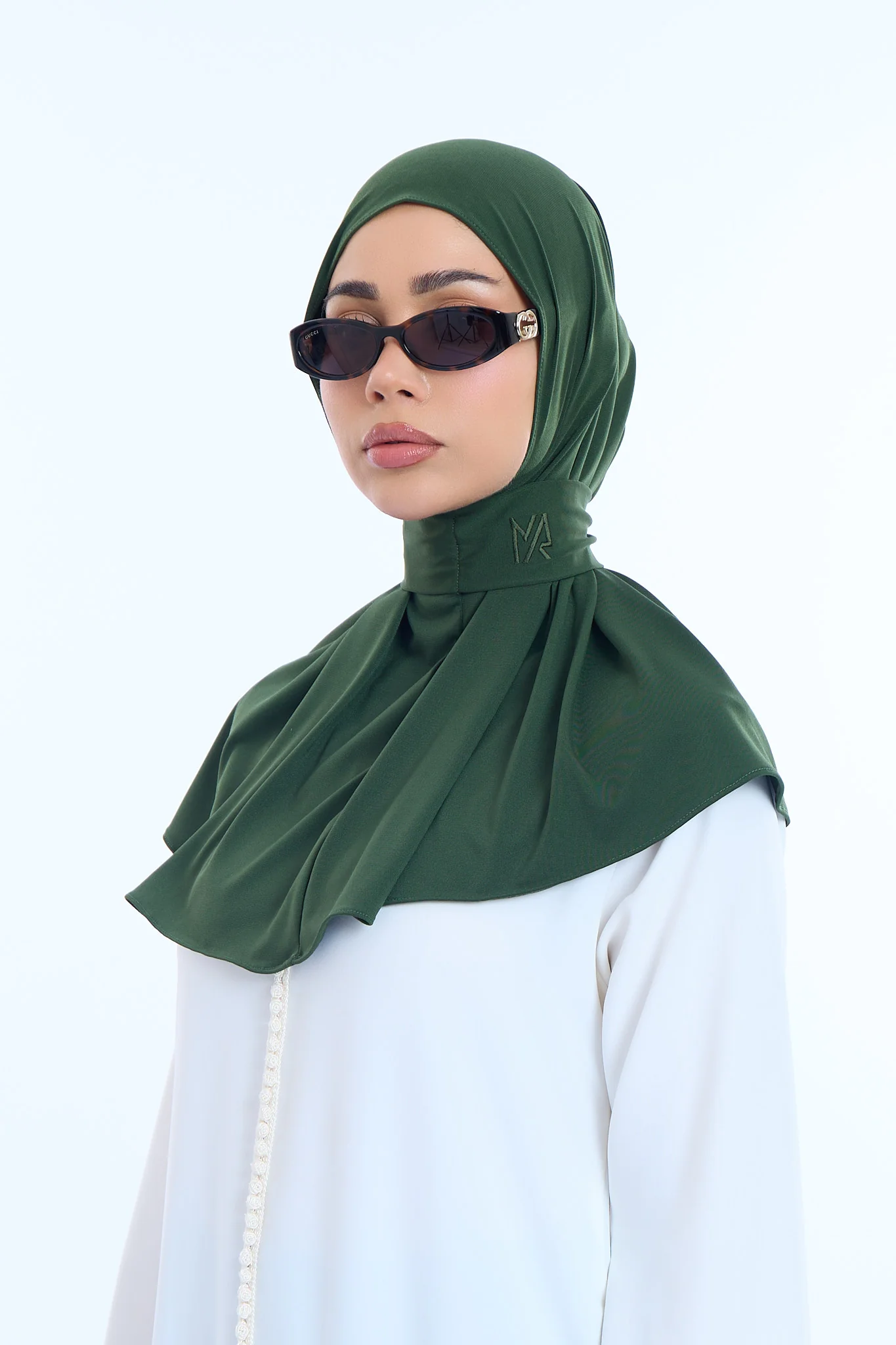 Instant Hijab Premium I  Deep Olive