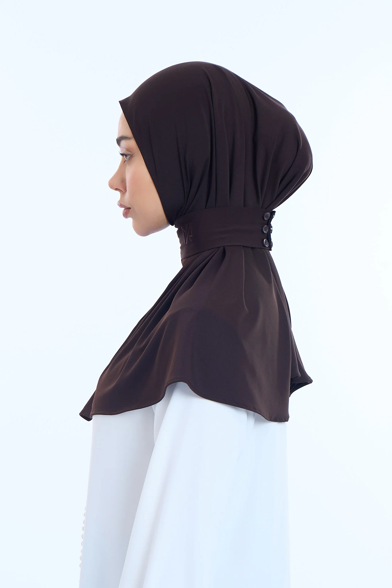 Instant Hijab Premium I Onyx Black - Image 3