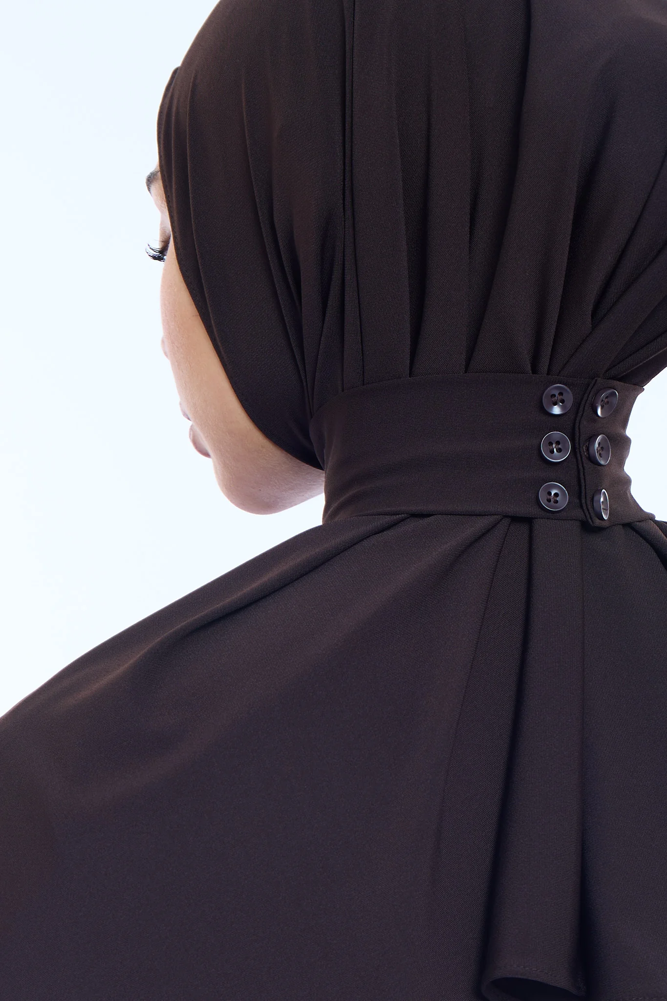 Instant Hijab Premium I Onyx Black - Image 4