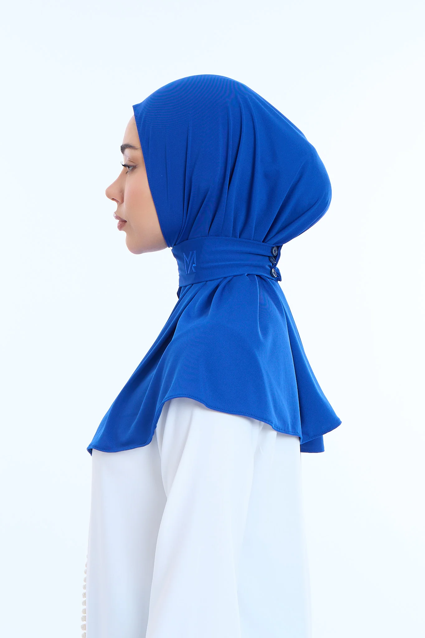 Instant Hijab Premium I  Dark Navy - Image 3