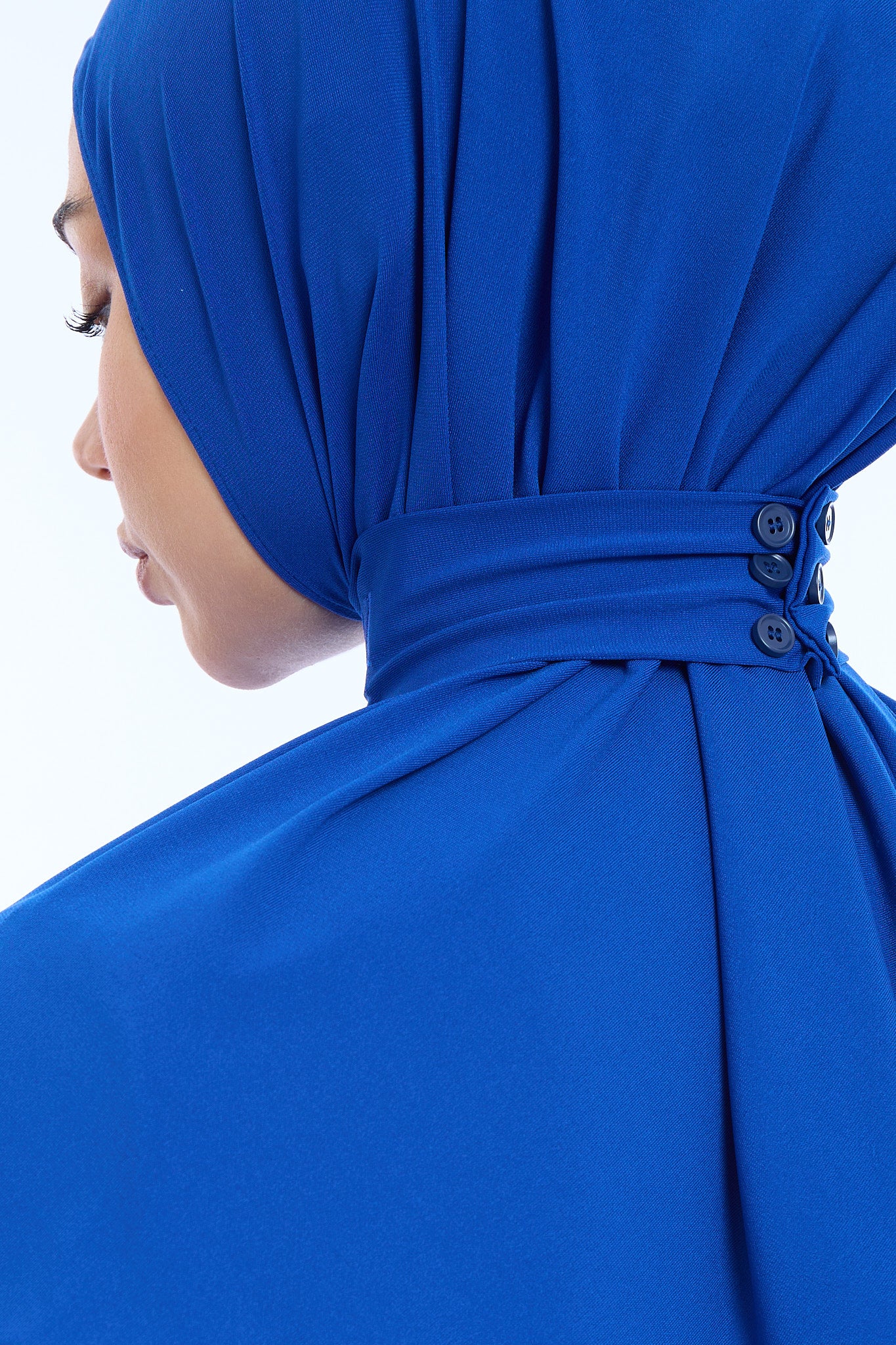 Instant Hijab Premium I  Dark Navy - Image 4
