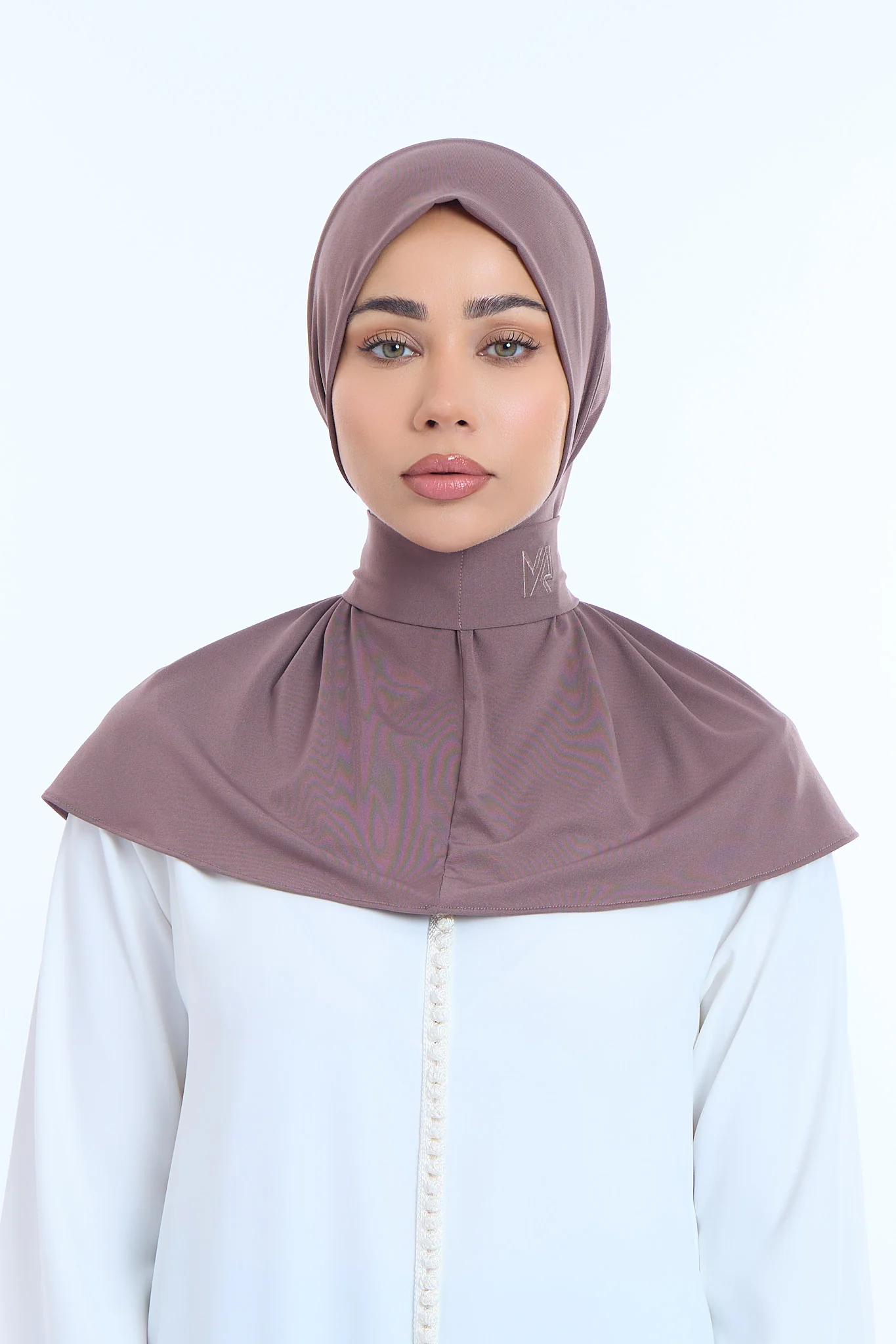 Instant Hijab Premium II  Cocoa Brown - Image 2