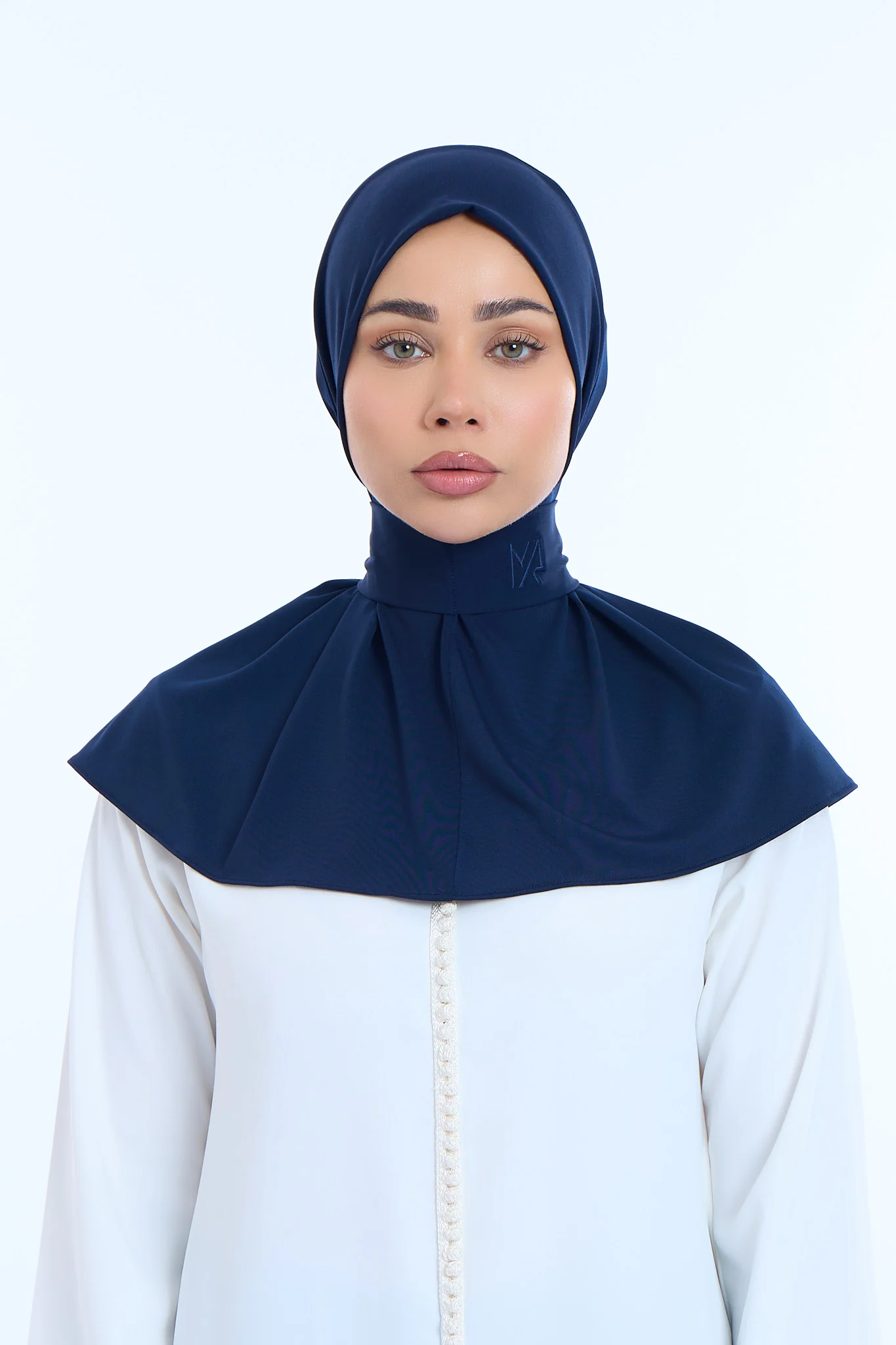 Instant Hijab Premium II  Deep Navy - Image 2