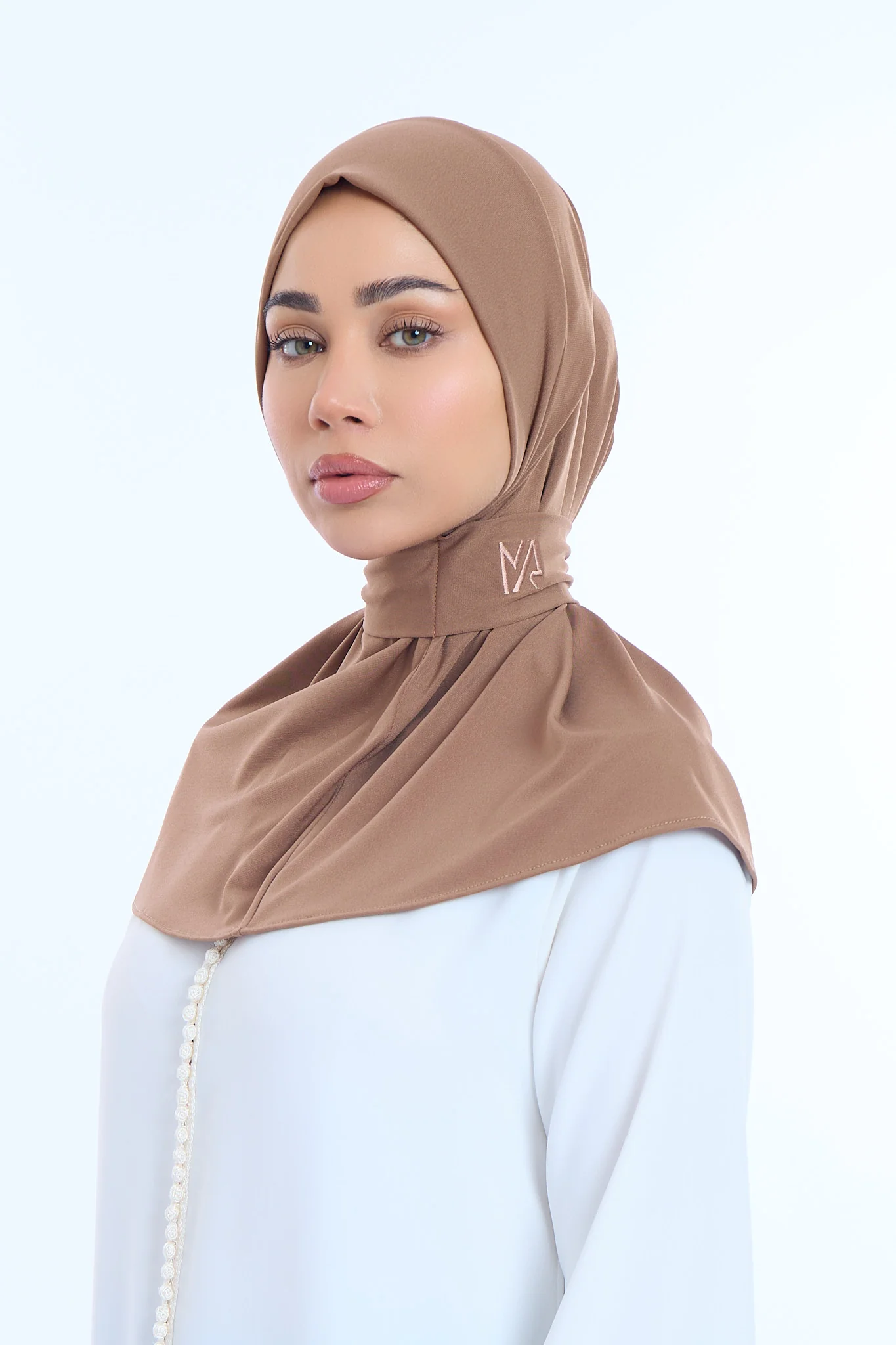 Instant Hijab Premium II  Walnut Brown