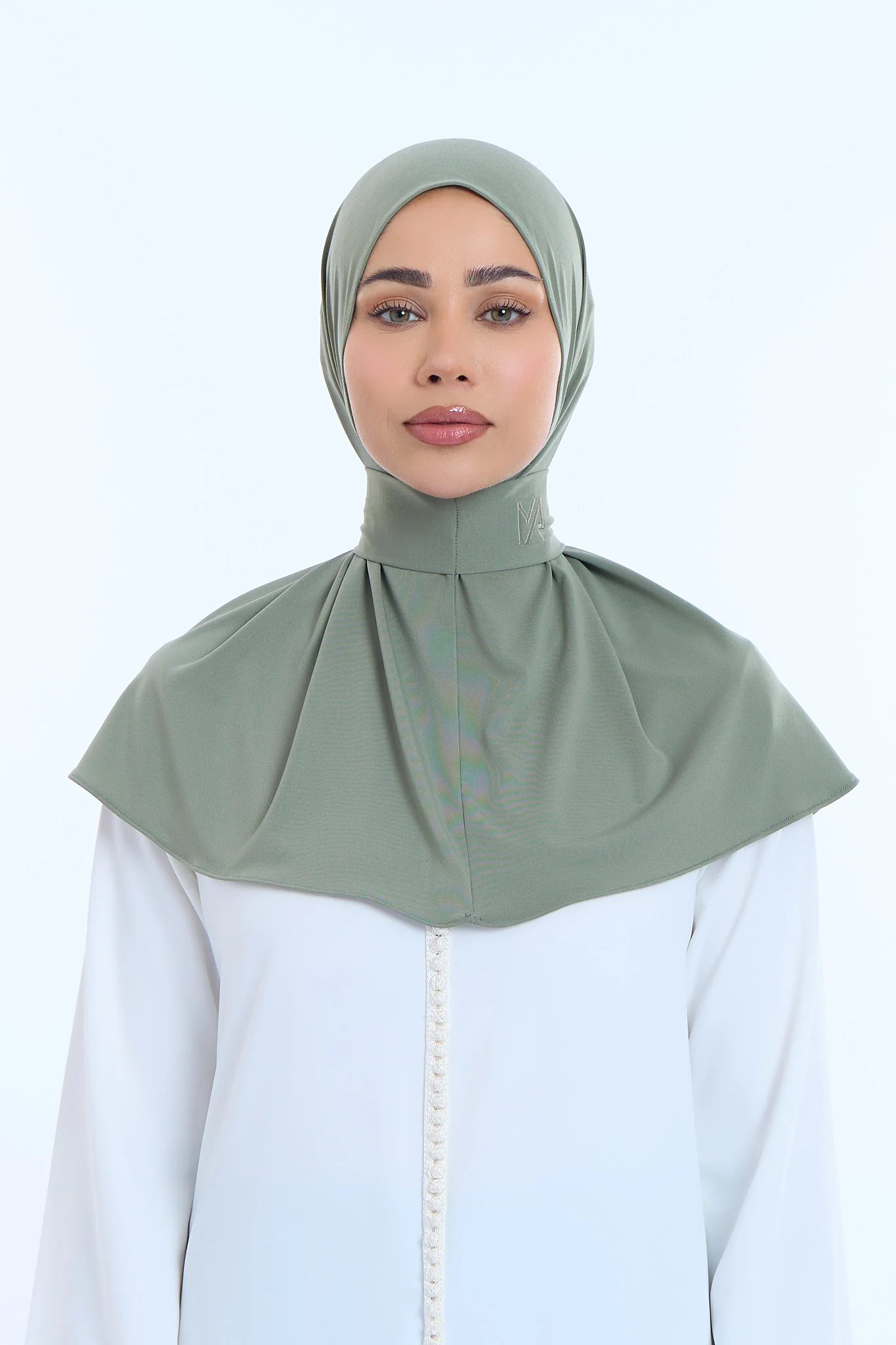 Instant Hijab Premium I Moss Green - Image 2