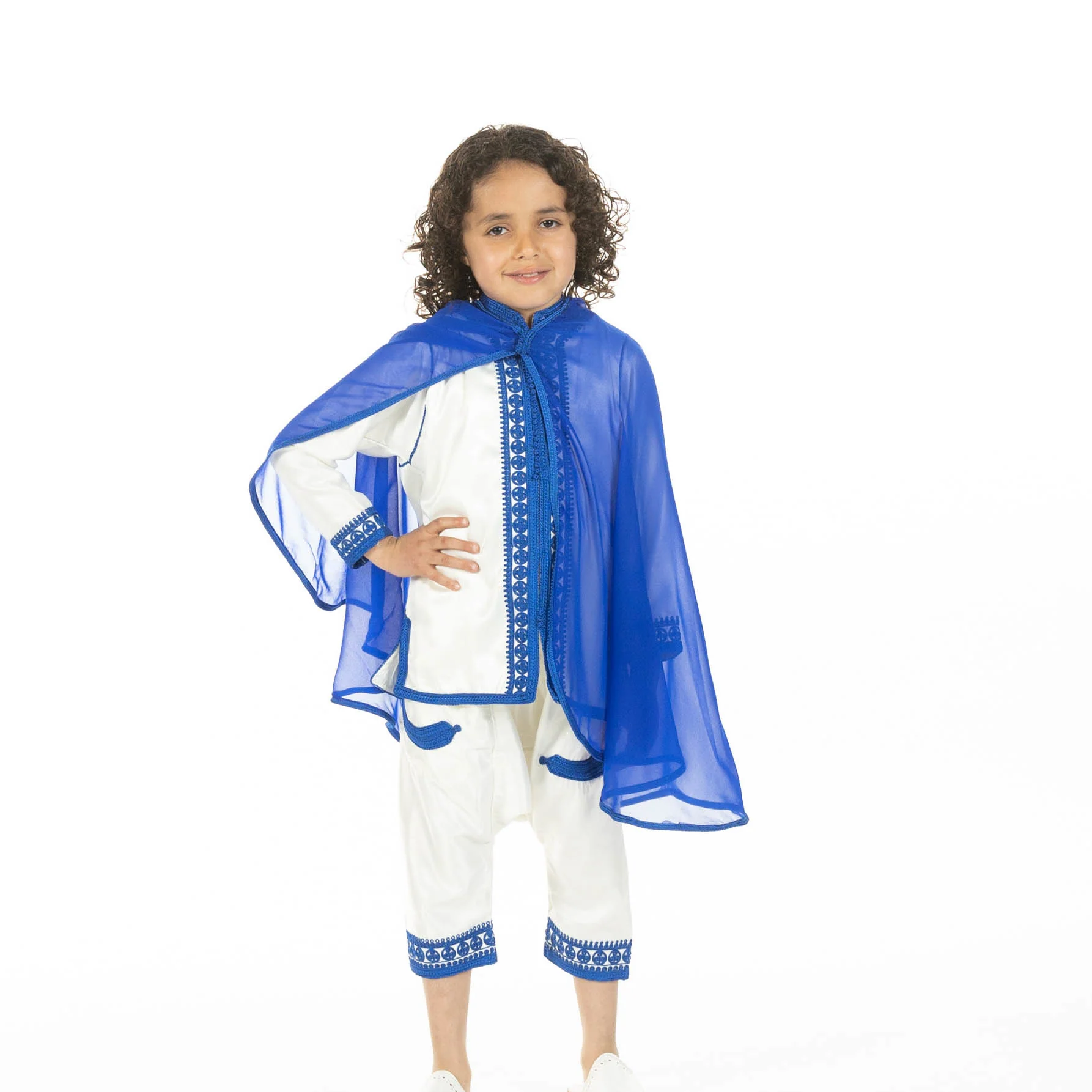 Jabador Amir White/royalblue - Image 6