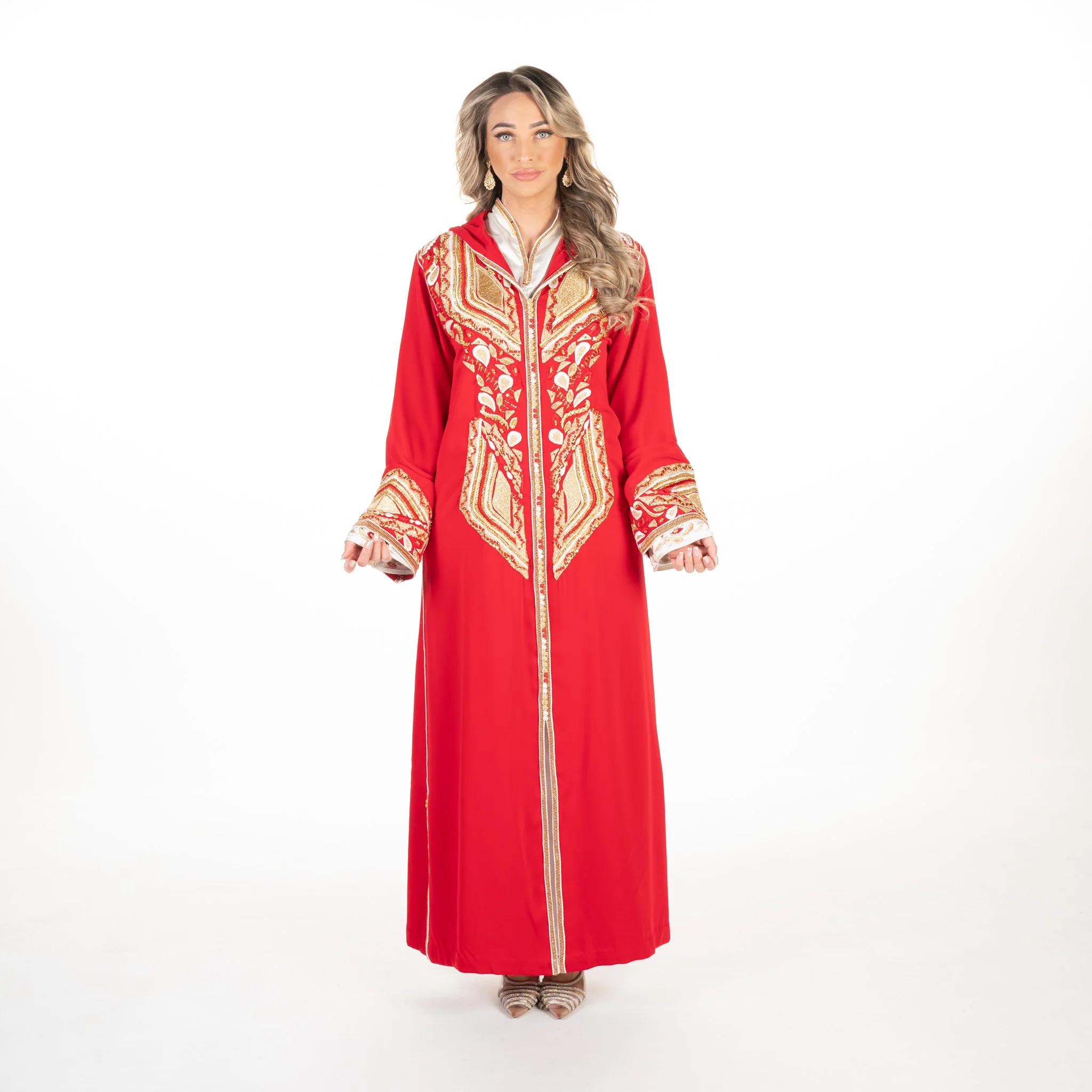 Jalaba Iman Red/White - Image 6