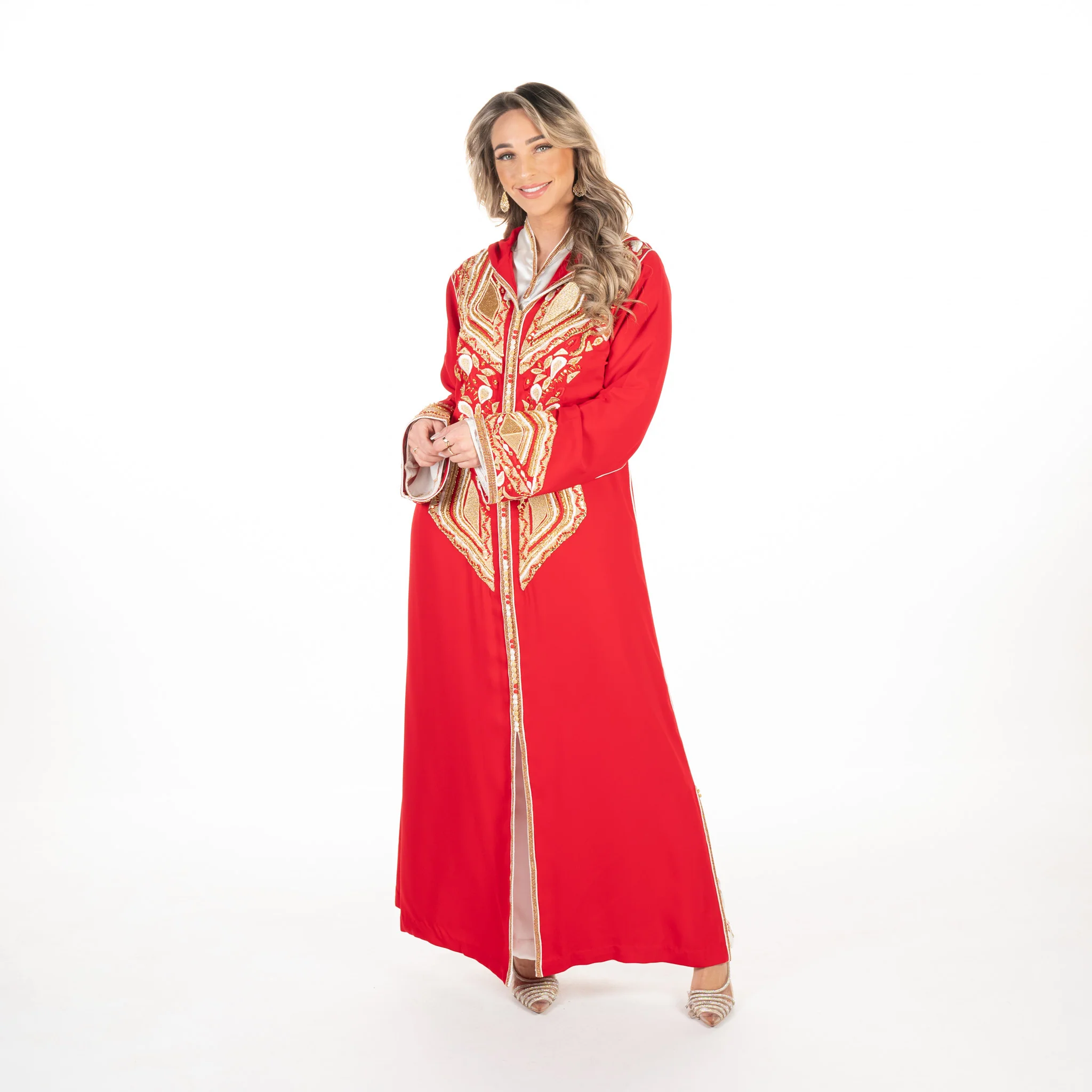 Jalaba Iman Red/White - Image 8