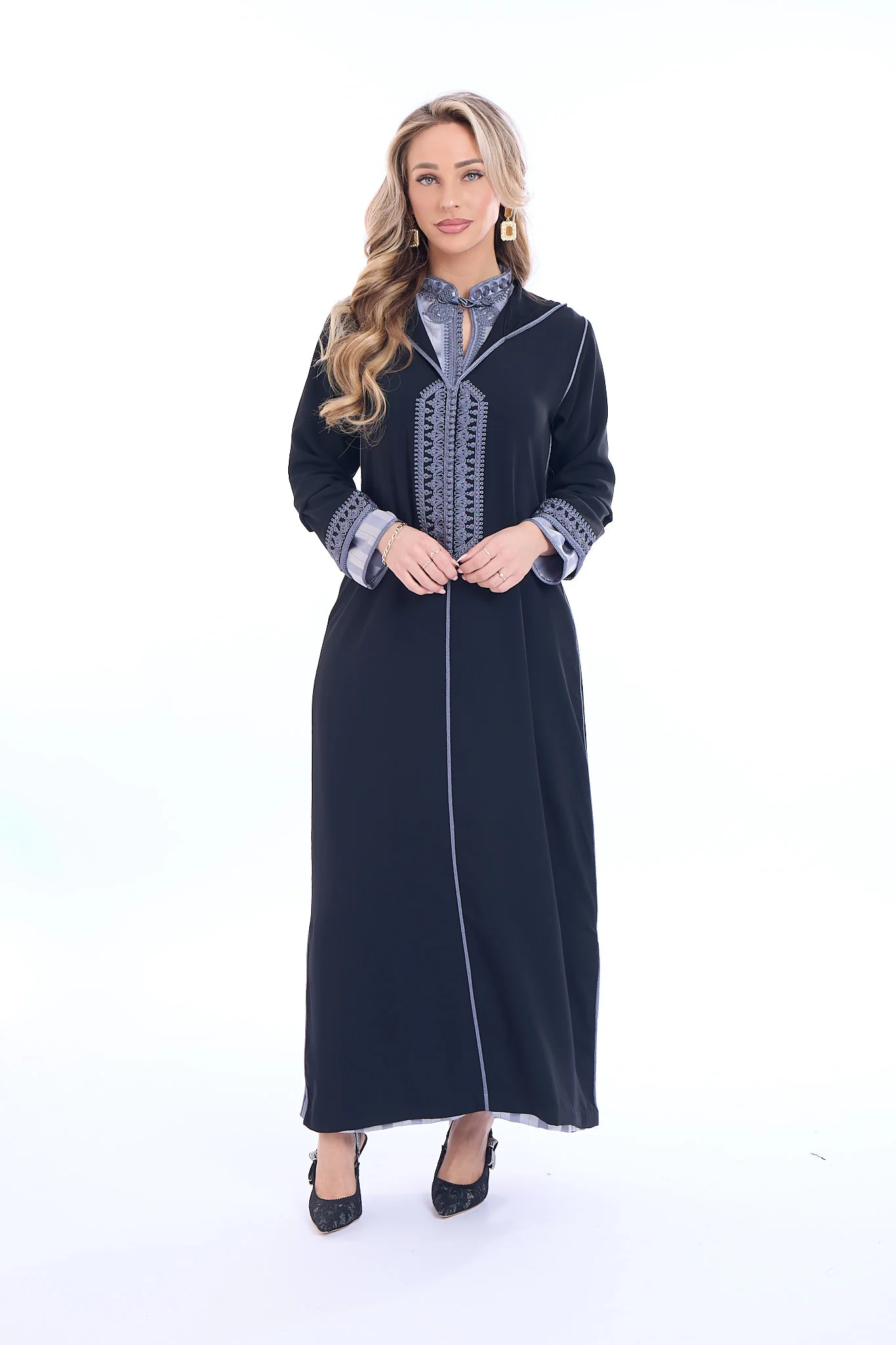 Jalaba Jihad Black Gray - Image 5