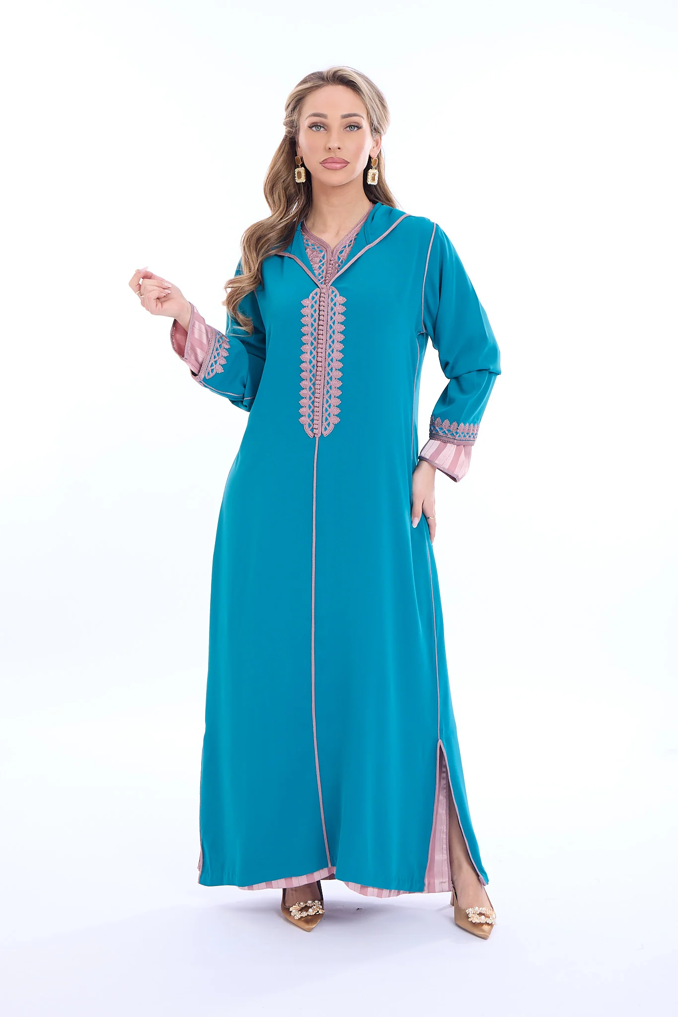 Jalaba Lira Teal - Image 4