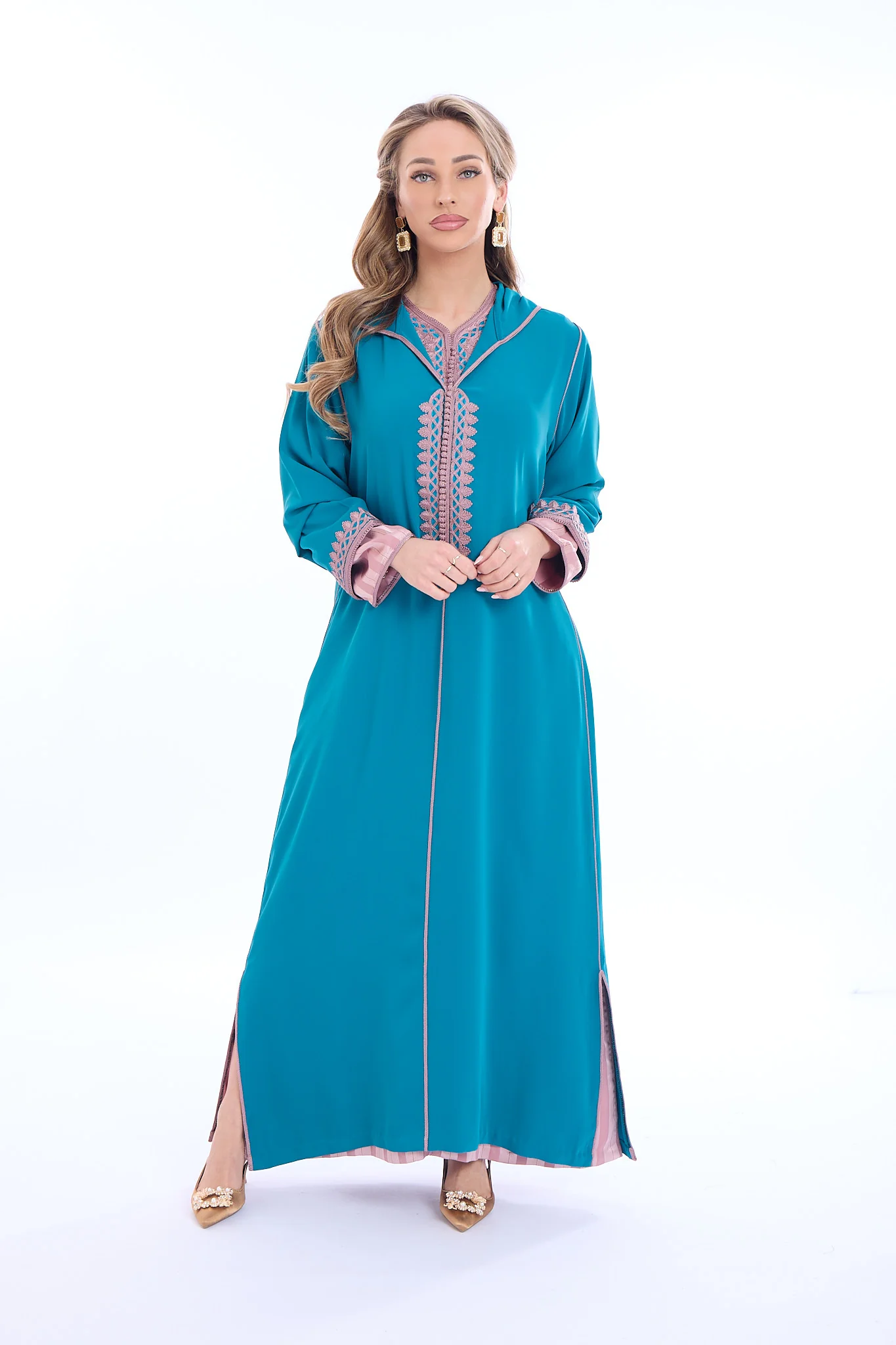 Jalaba Lira Teal - Image 5