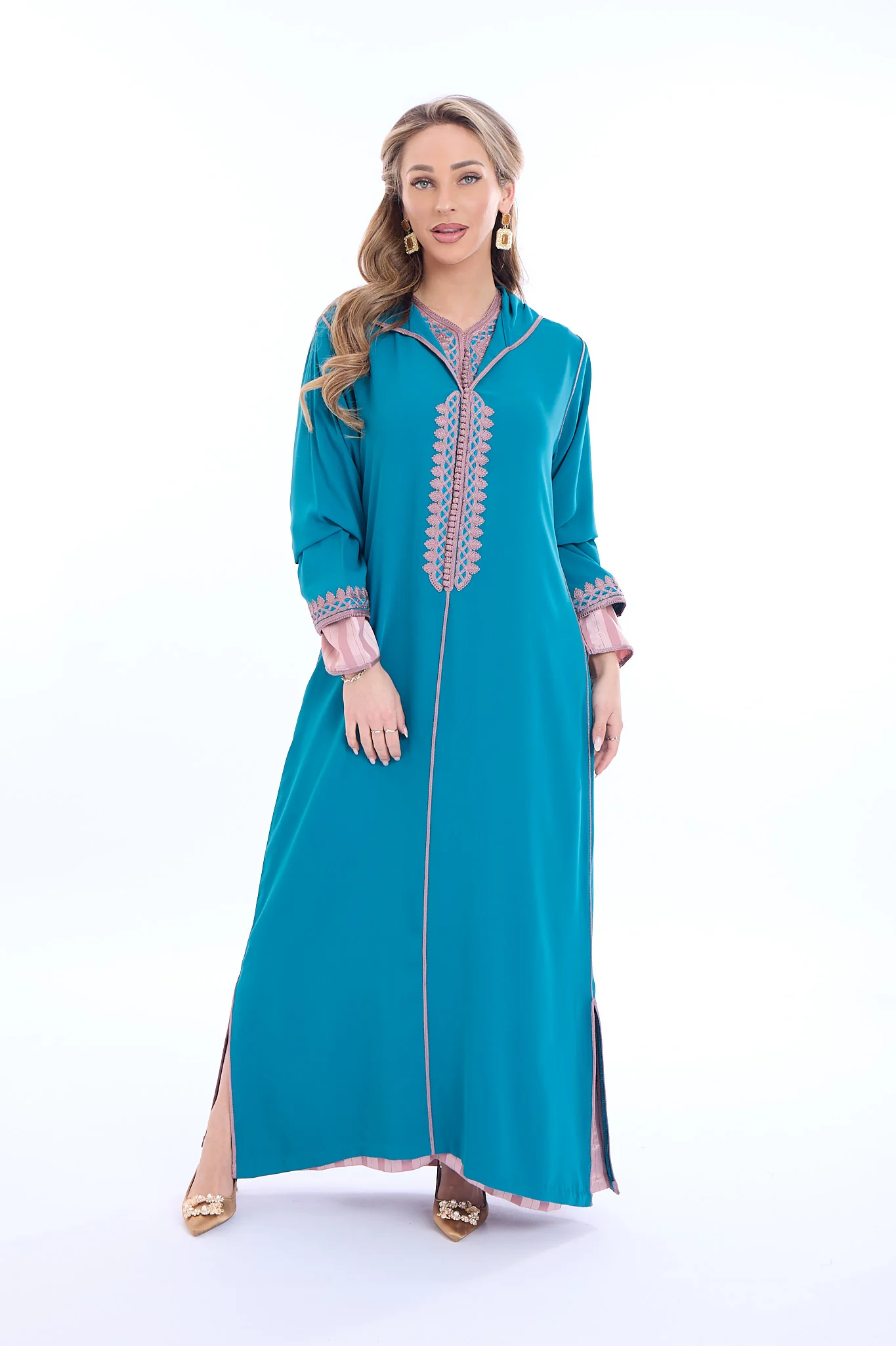Jalaba Lira Teal - Image 6